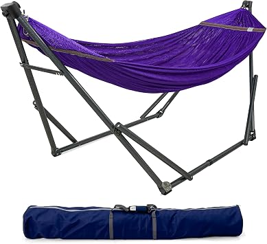 Tranquillo Heavy Duty Folding Hammock for Indoor Outdoor, Quick Assembly