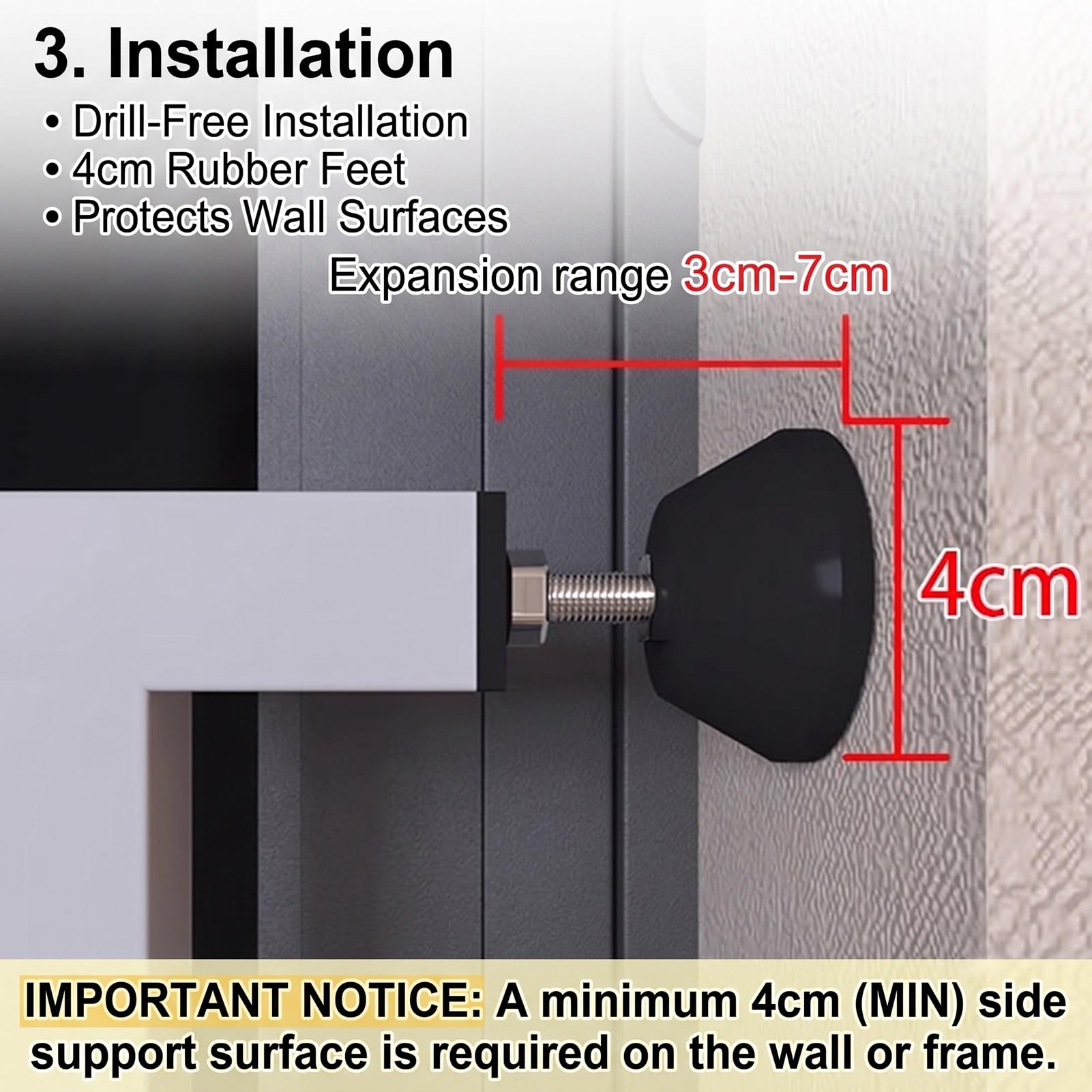 Reja De Ventana Ajustable Sin Taladrar | Barras De Seguridad De Acero Espacio 7cm, Capacidad 250kg Para Casa Y Ventanas Abatibles(39.3x31.4 in)