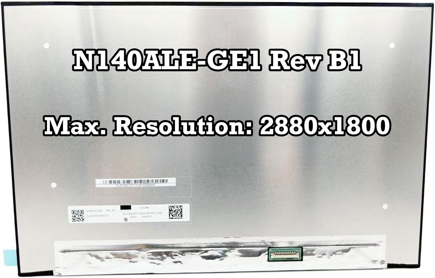 N140ALE-GE1 Rev B1 14.0 inch IPS Matrix Panel Display Laptop Screen Replacement New 2880×1800