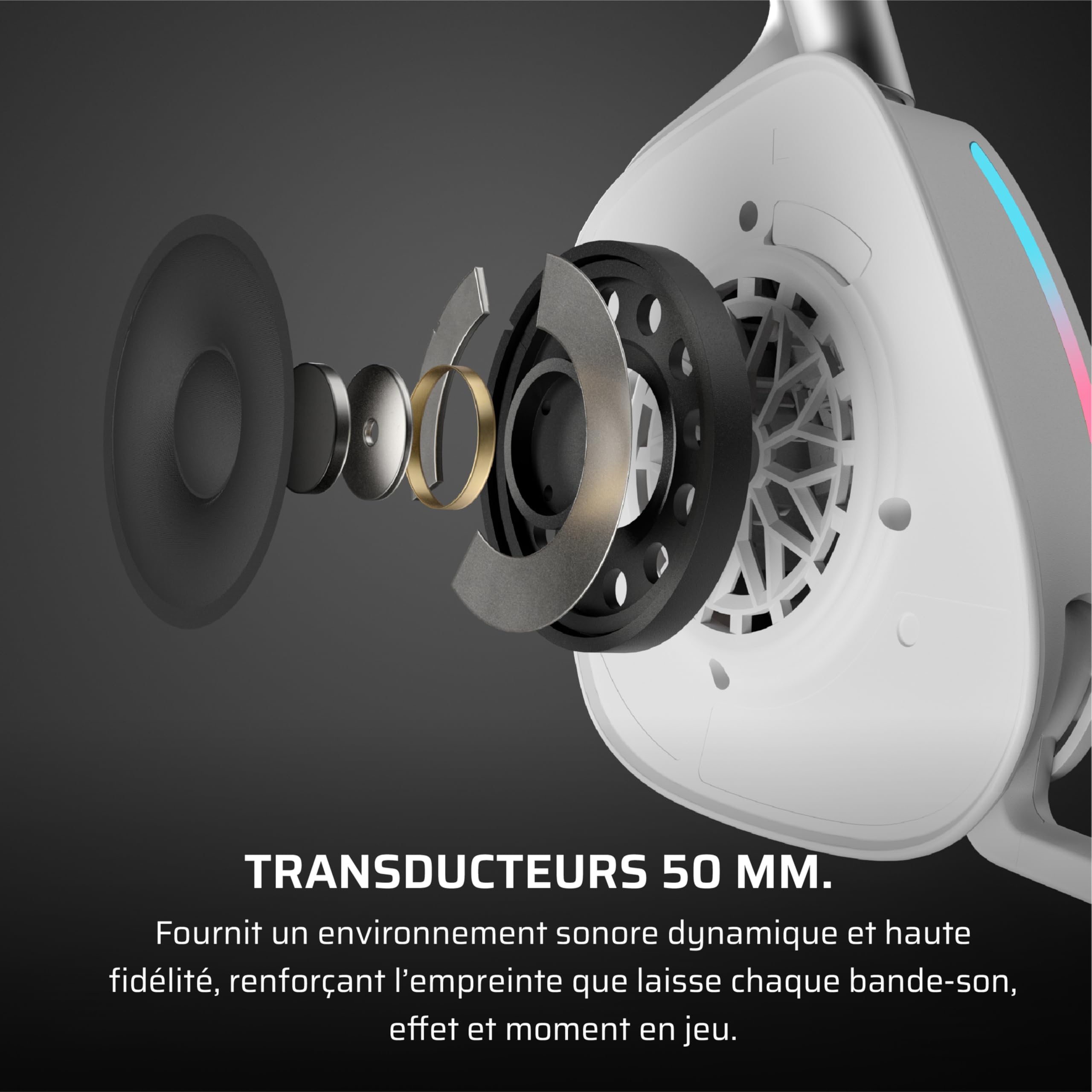 Corsair Void v2 Casque de Jeu sans Fil avec Bluetooth – Blanc