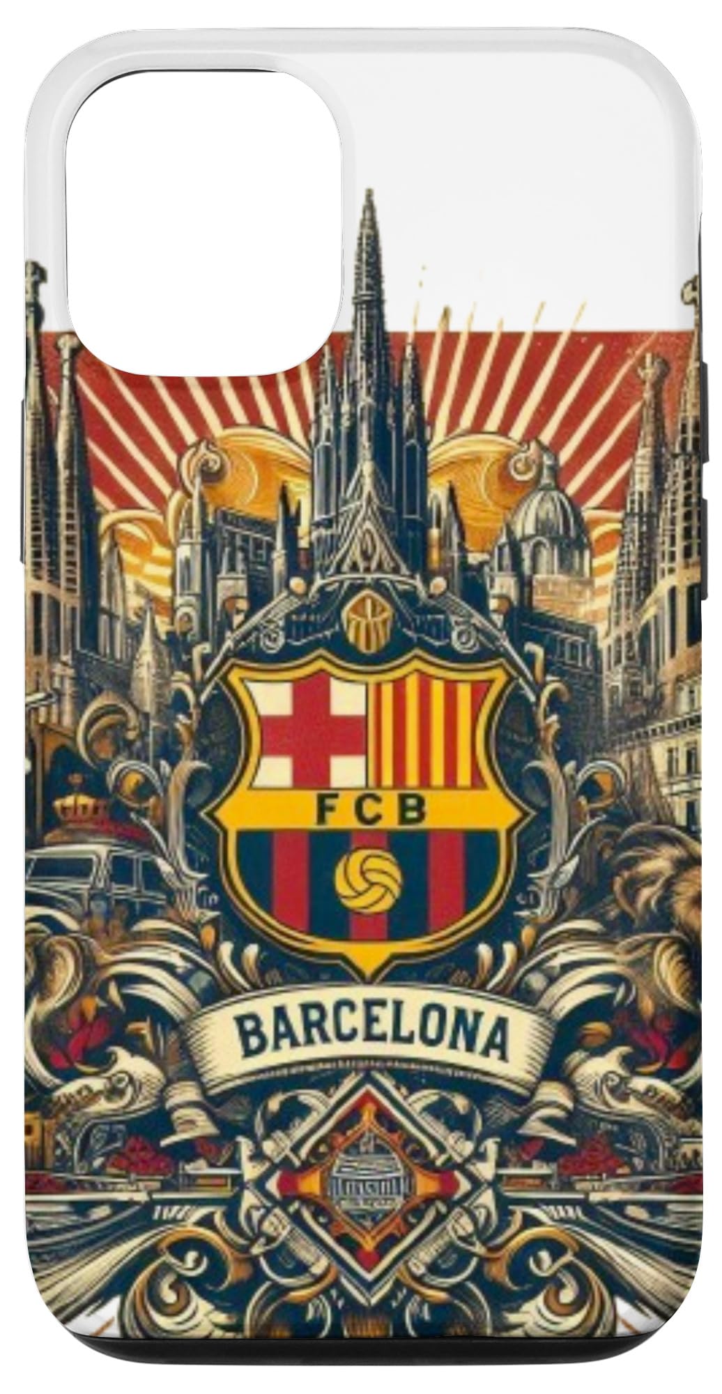 iPhone 15 Womens Barcelona Espana Tee - Barcelona Spain Case