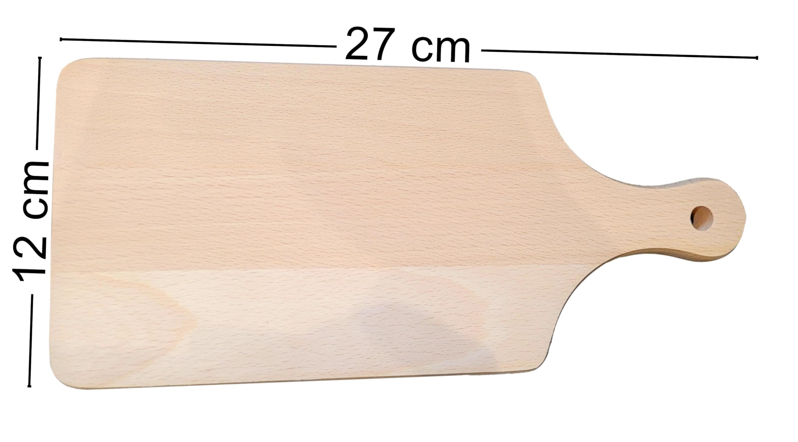 Wooden World - Juego de 5 tablas de cortar tradicionales de madera de haya, 5 tamaños