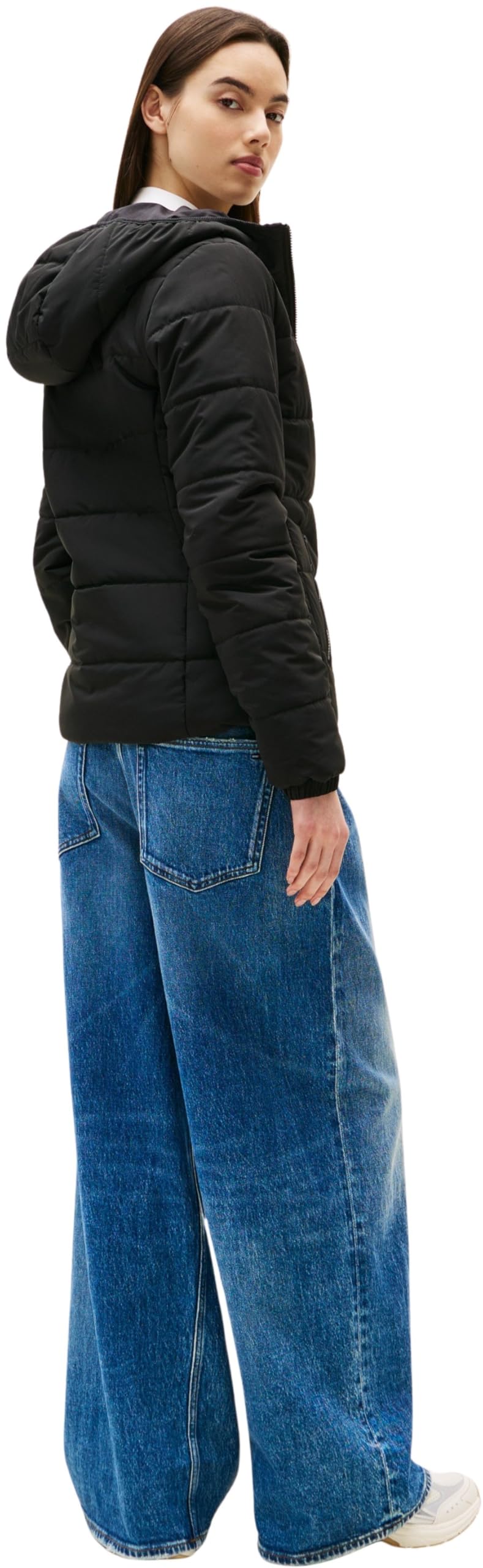 Tommy Jeans Cazadora acolchada Mujer Hooded con cremallera
