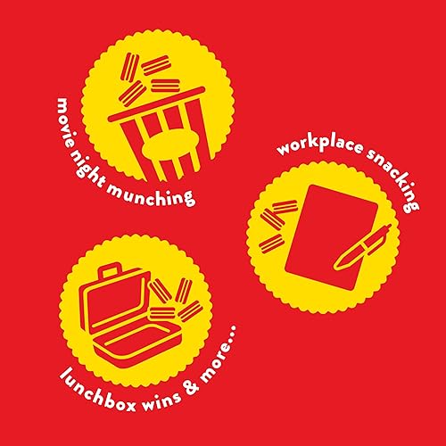 Miniatura 11 de RITZ Bits Cheese and Spicy Queso Cheese Sandwich Crackers - Paquete variado, aperitivos para niños y adultos, aperitivos para el almuerzo, bolsas de