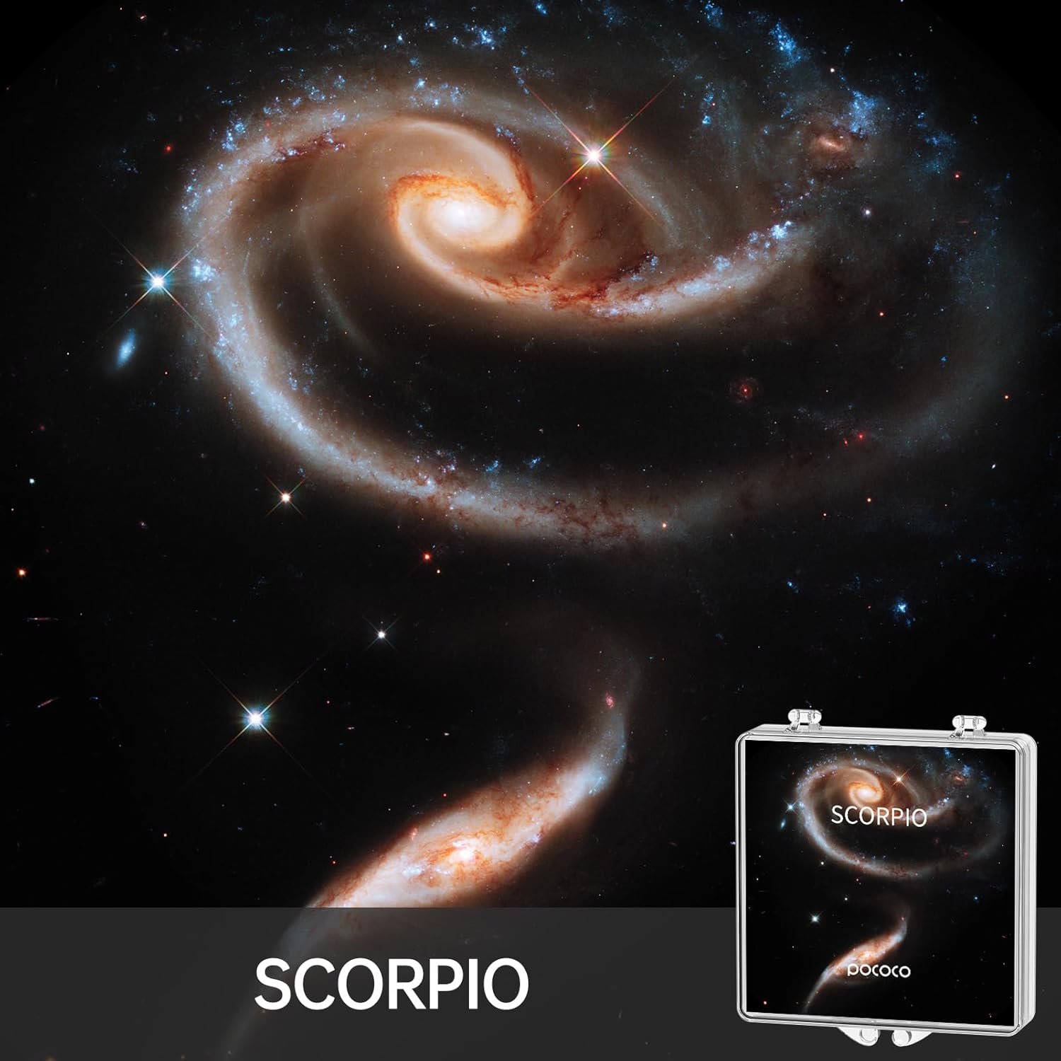 POCOCO Galaxy Projector + Realistic Constellation-2 - Discs (6 Pieces)
