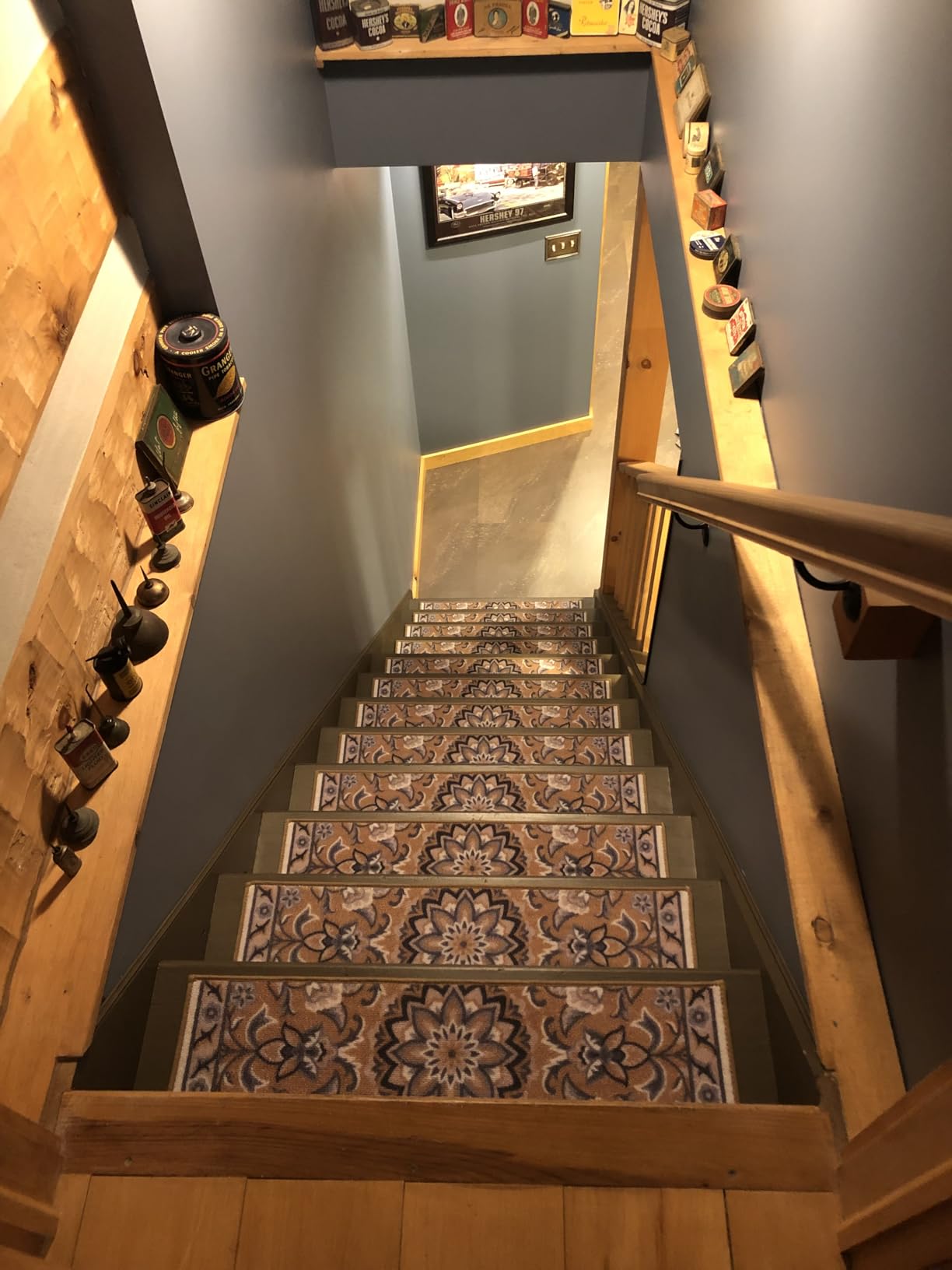 Floral Stair Treads