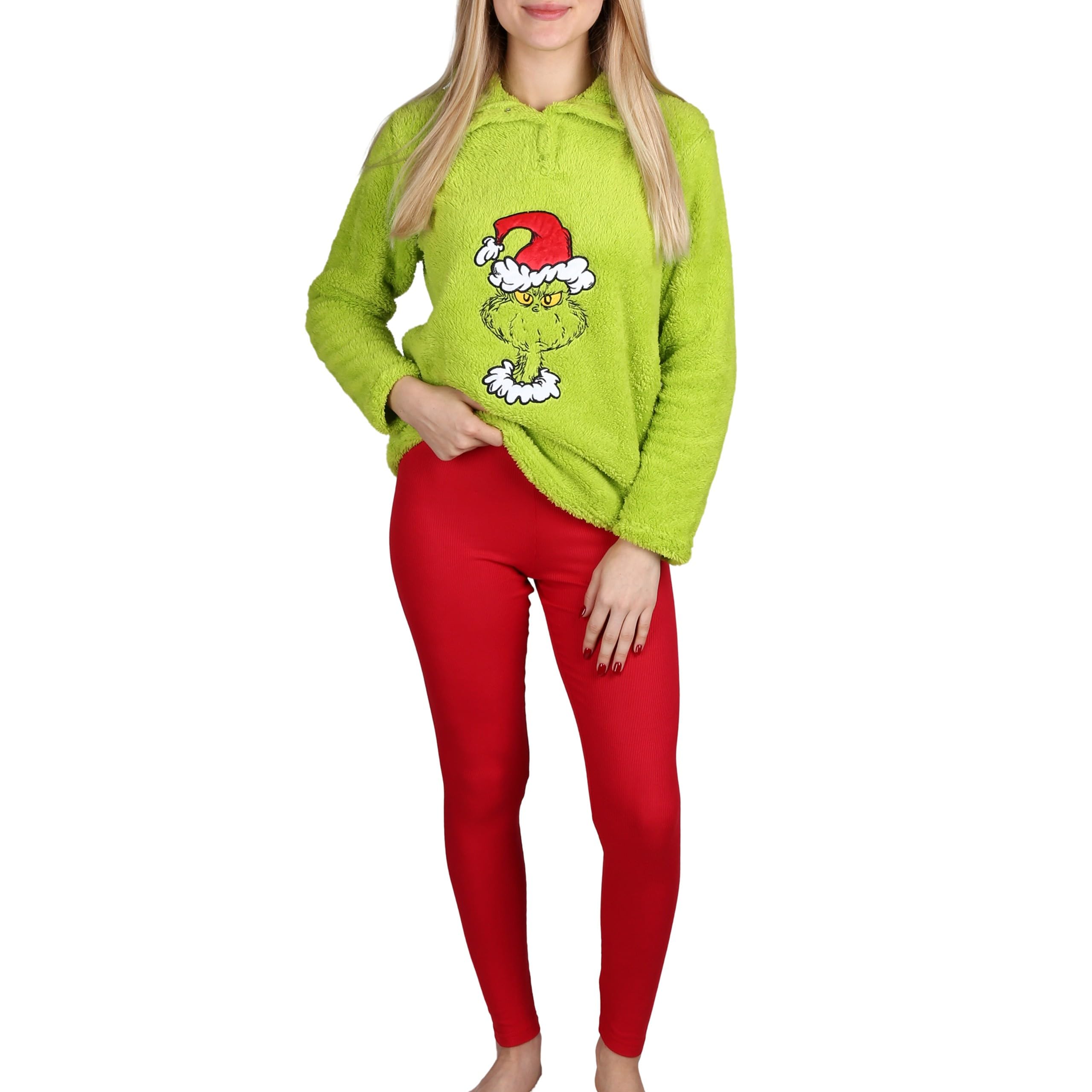 L'ensemble De Pyjama De Noël Grinch Femme/Dames | FR