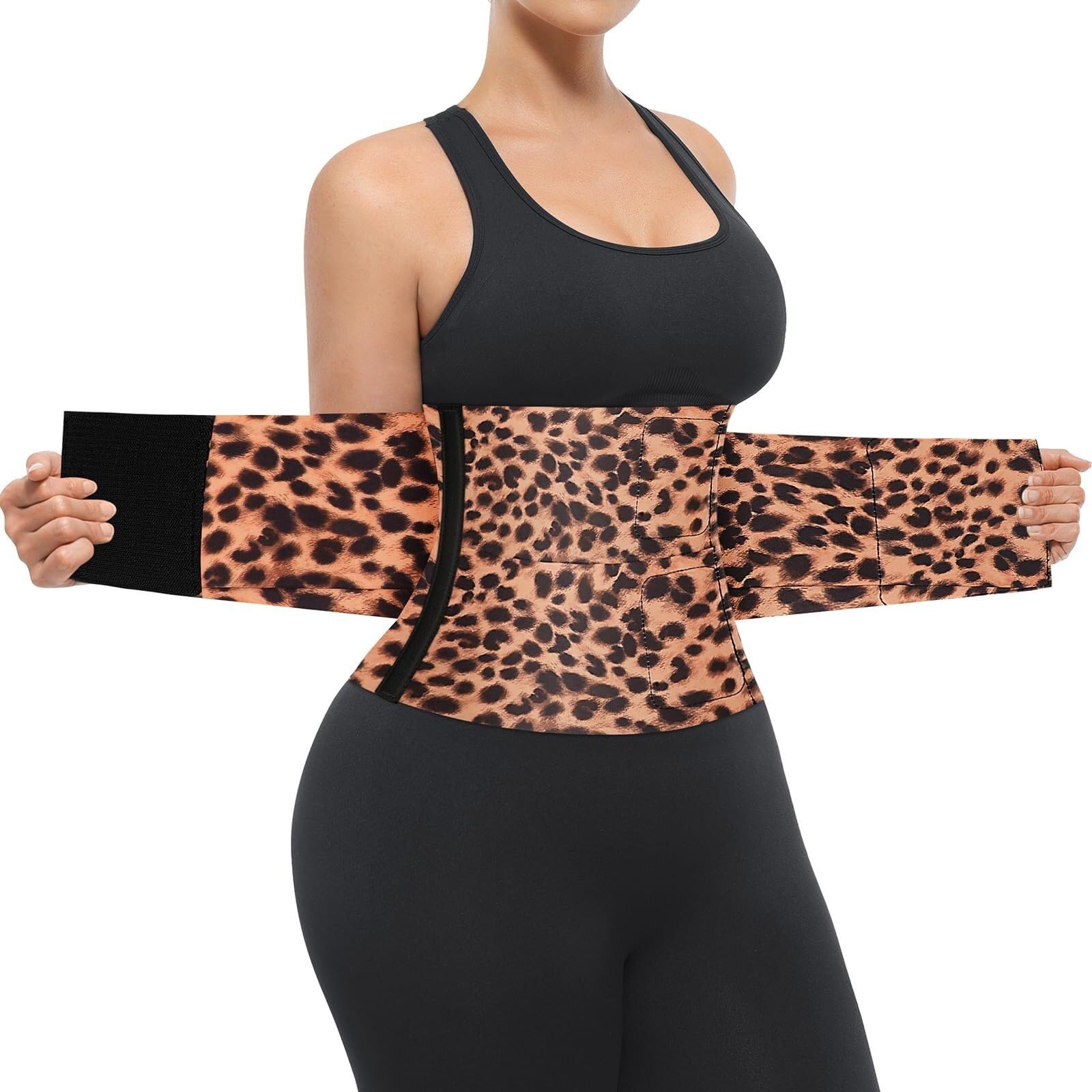 Ceinture Lombaire Réglables Ceinture De Soutien For La Taille Et L'abdomen, Entraîneur Abdominal Travail Universel(Brass,XL)
