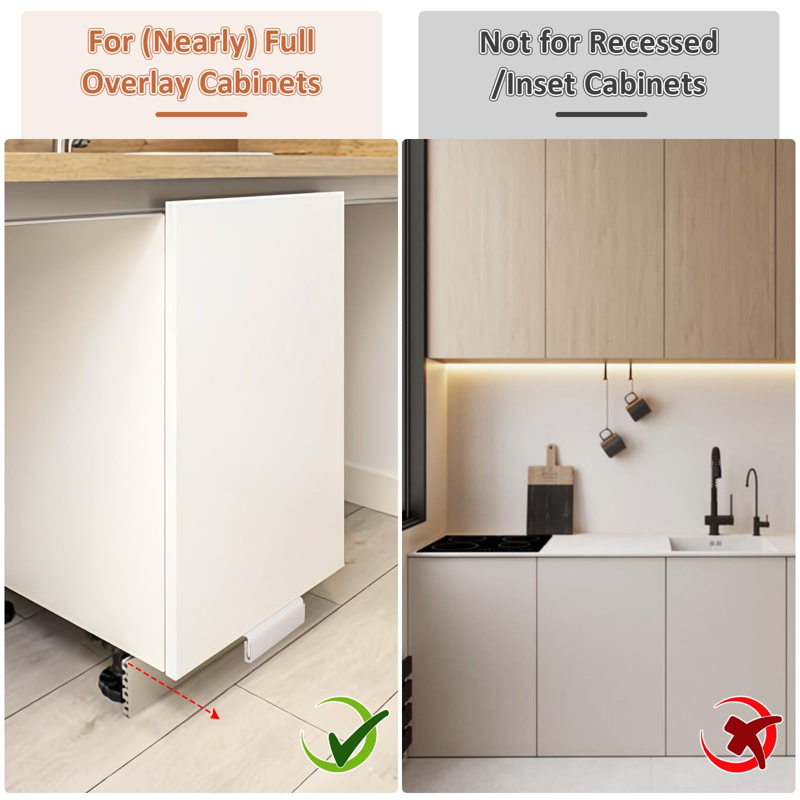 Cabinet Foot Pull - Hands-Free Trash Drawer Access -3 Cabinet Foot Pull - Hands-Free Trash Drawer Access -3