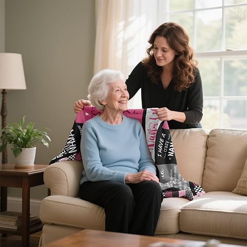 Miniatura 5 de kituzol Manta de regalo para nana de 60 x 80 pulgadas, regalos para nana, manta de nana, regalos de cumpleaños para nana, regalo de cumpleaños para