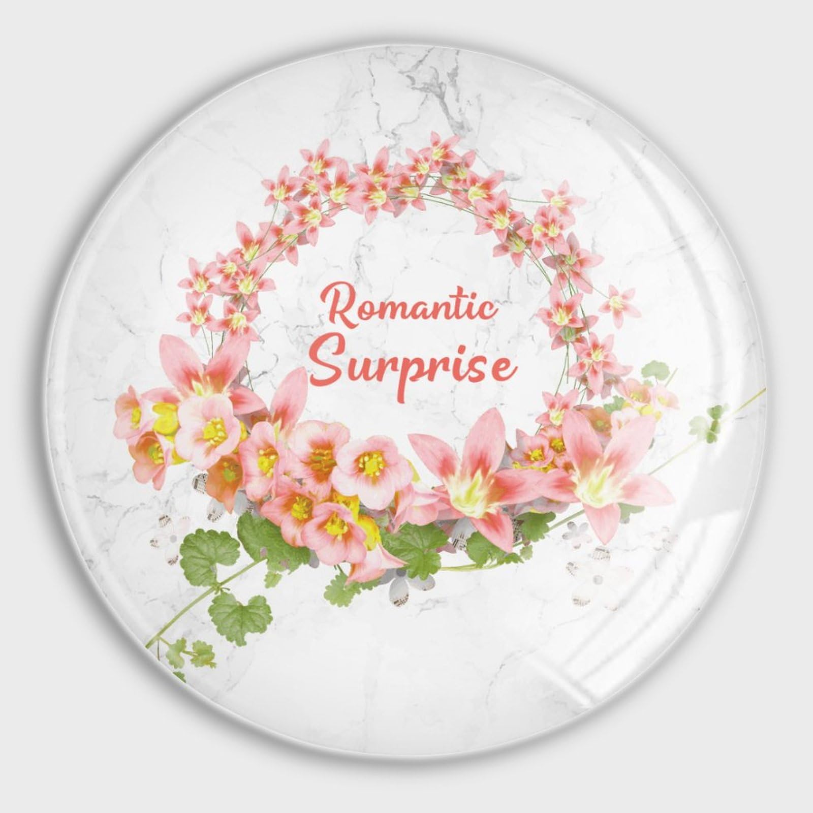 Imanes bíblicos de cristal pequeños como sorpresa romántica y espiritual
