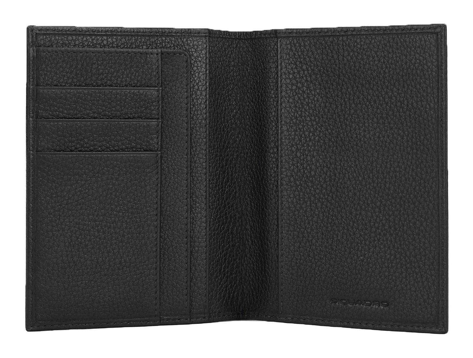 PIQUADRO Modus Porta passaporto in pelle | Scomparti organizzati, Slot tessere, Viaggio, Compatto