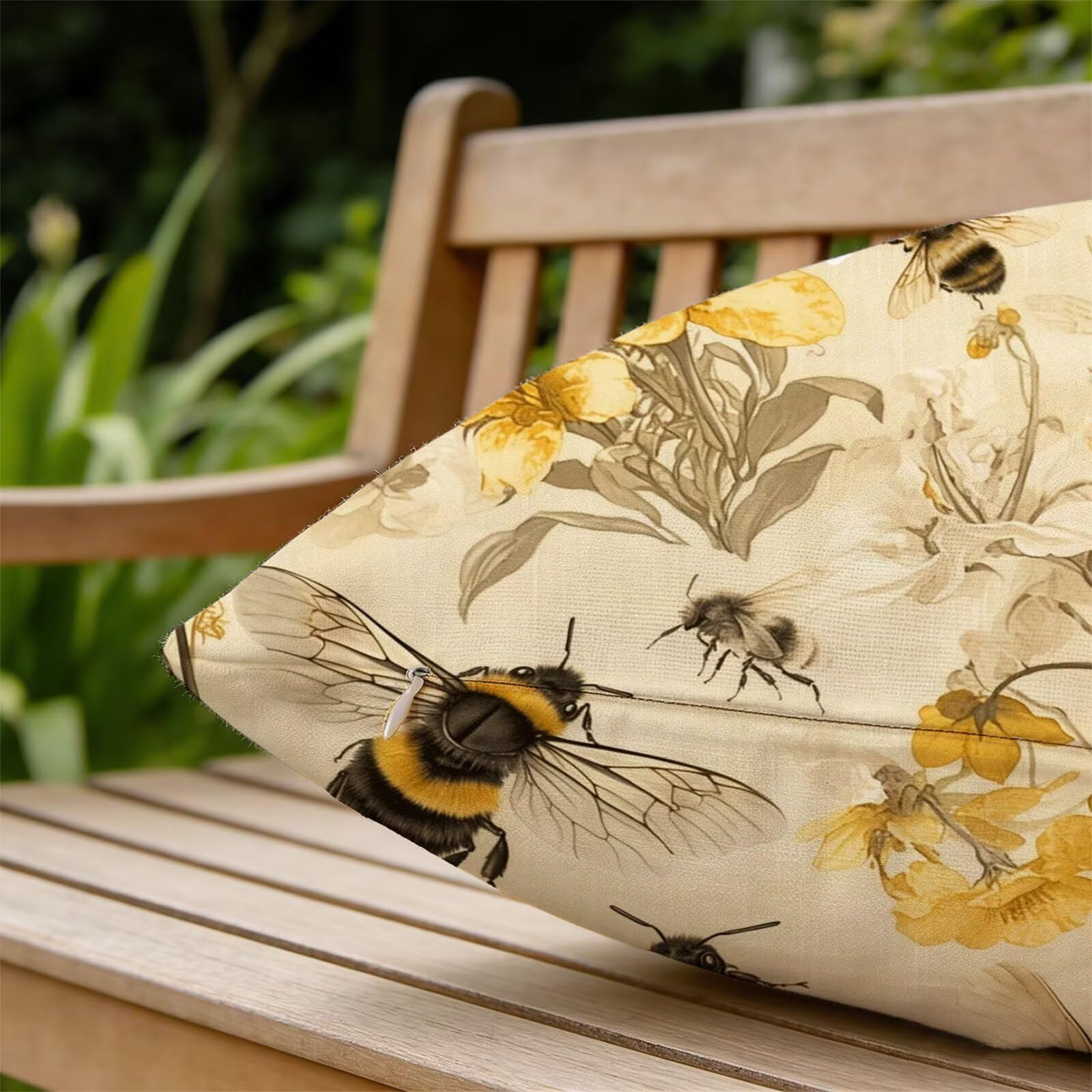 Générique Housse de Coussin Canapé Beige 30x50cm Exterieur Impermeable Animal Taie d'oreiller Décoratif Aesthetic Housse Coussin Decoration pour Chambre Sofa Jardin Balcon Terrasse Lot de 2. T-4162
