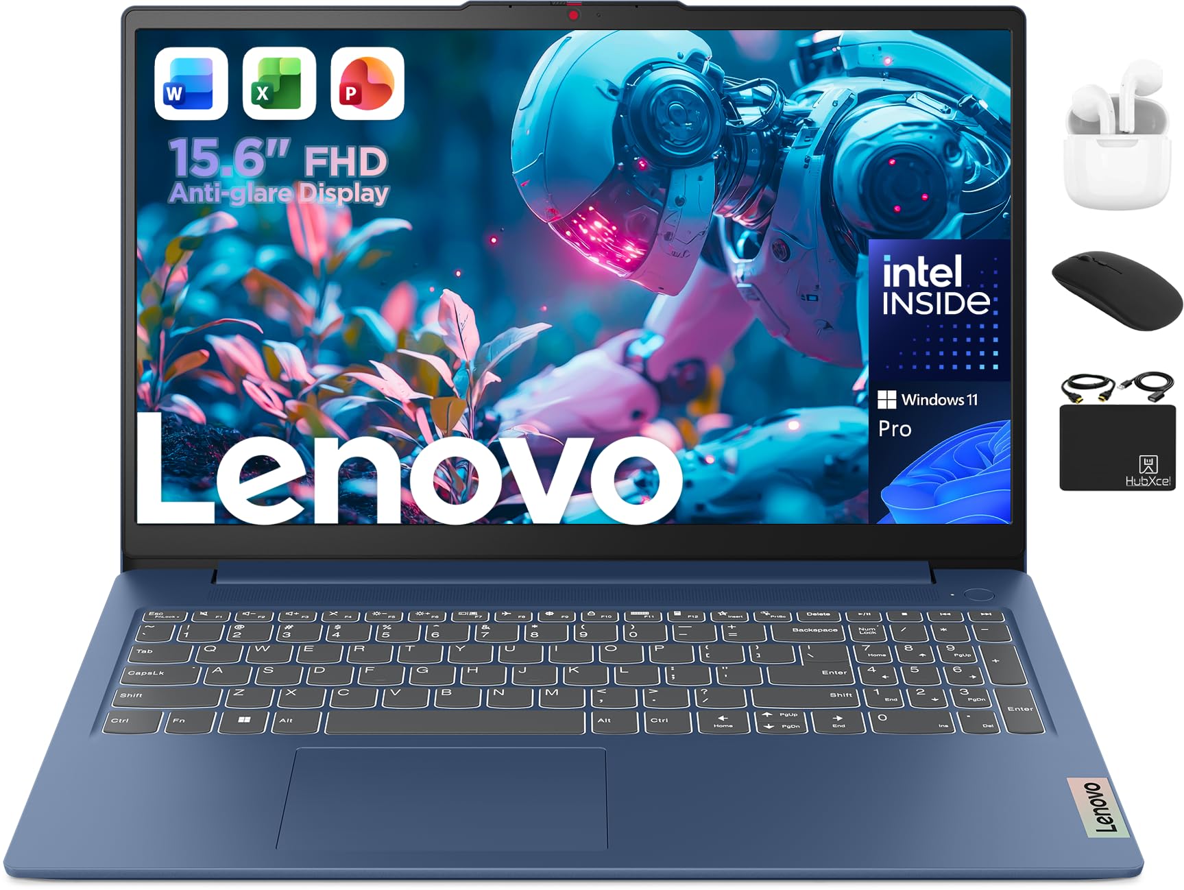 Amazon.com: Lenovo 15.6 FHD Business Laptop, Quad-Core Intel CPU