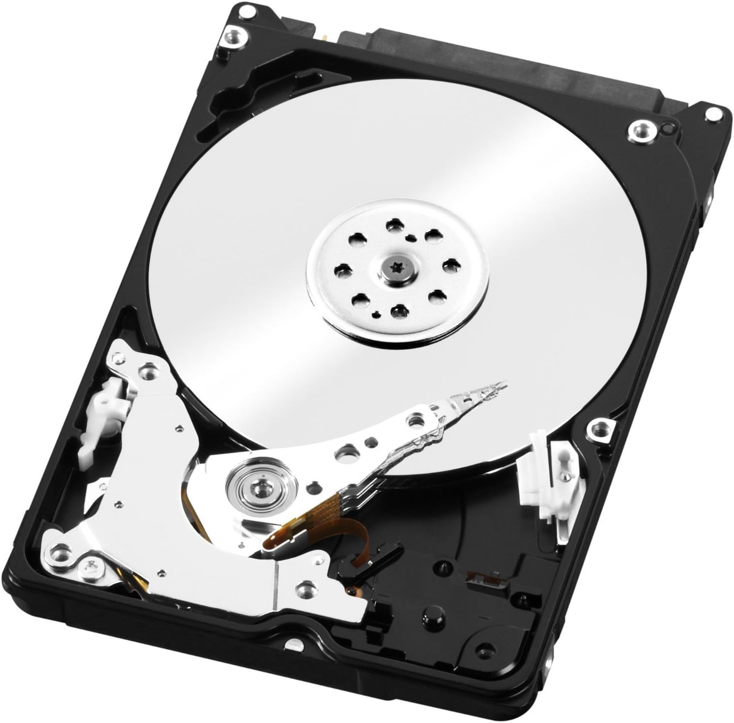Western Digital 1TB WD Red Plus NAS Internal Hard Drive - 5400 RPM Class, SATA 6 Gb/s, CMR, 16 MB Cache, 2.5" - WD10JFCX