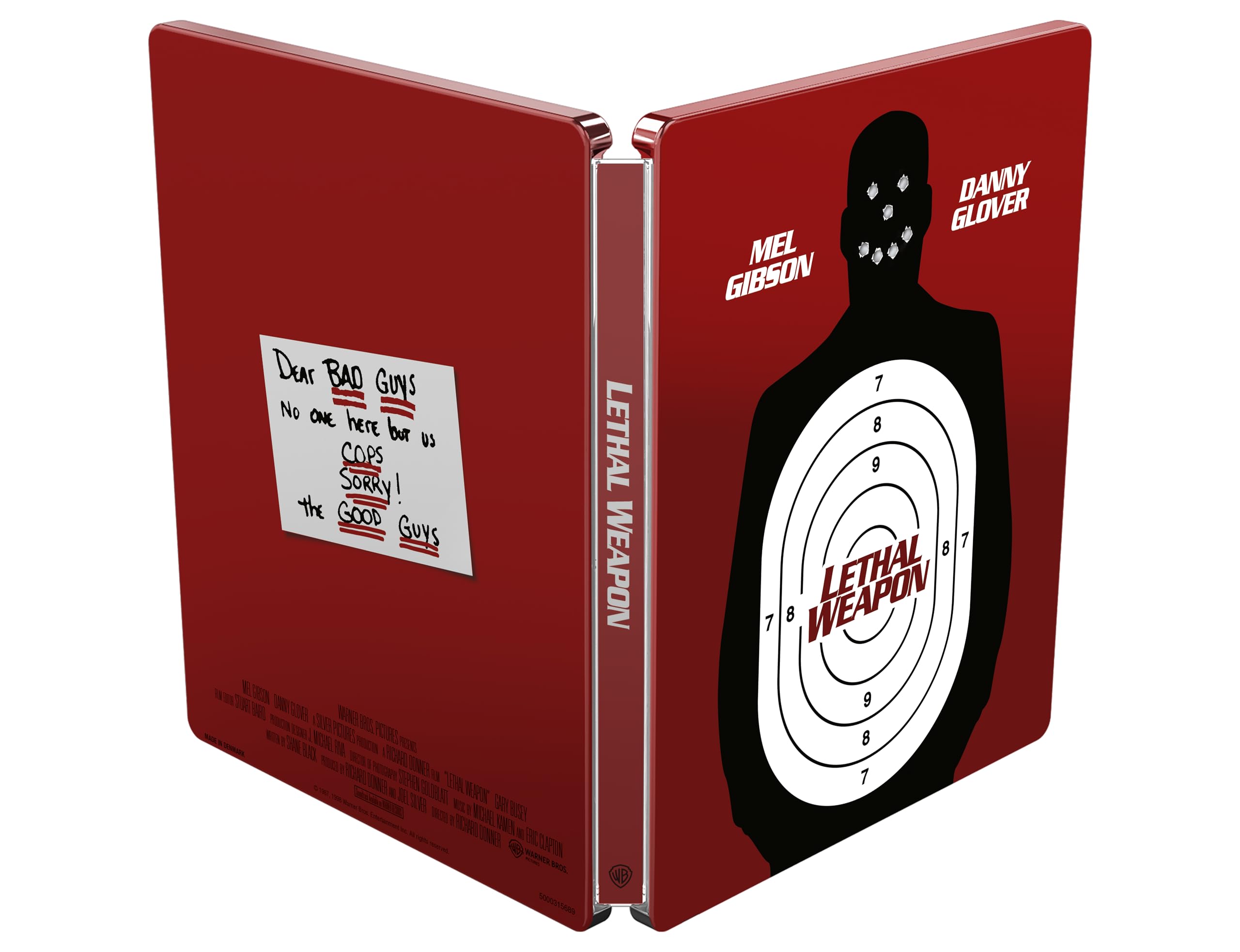 Lethal Weapon with Steelbook [4K Ultra HD] [1987] [Region Free]