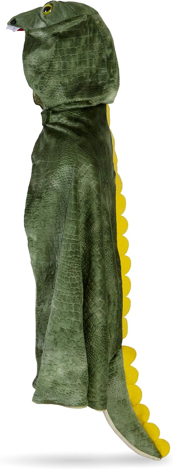 Great Pretenders T-Rex Hooded Cape, Size 4-5 Dress-Up Play