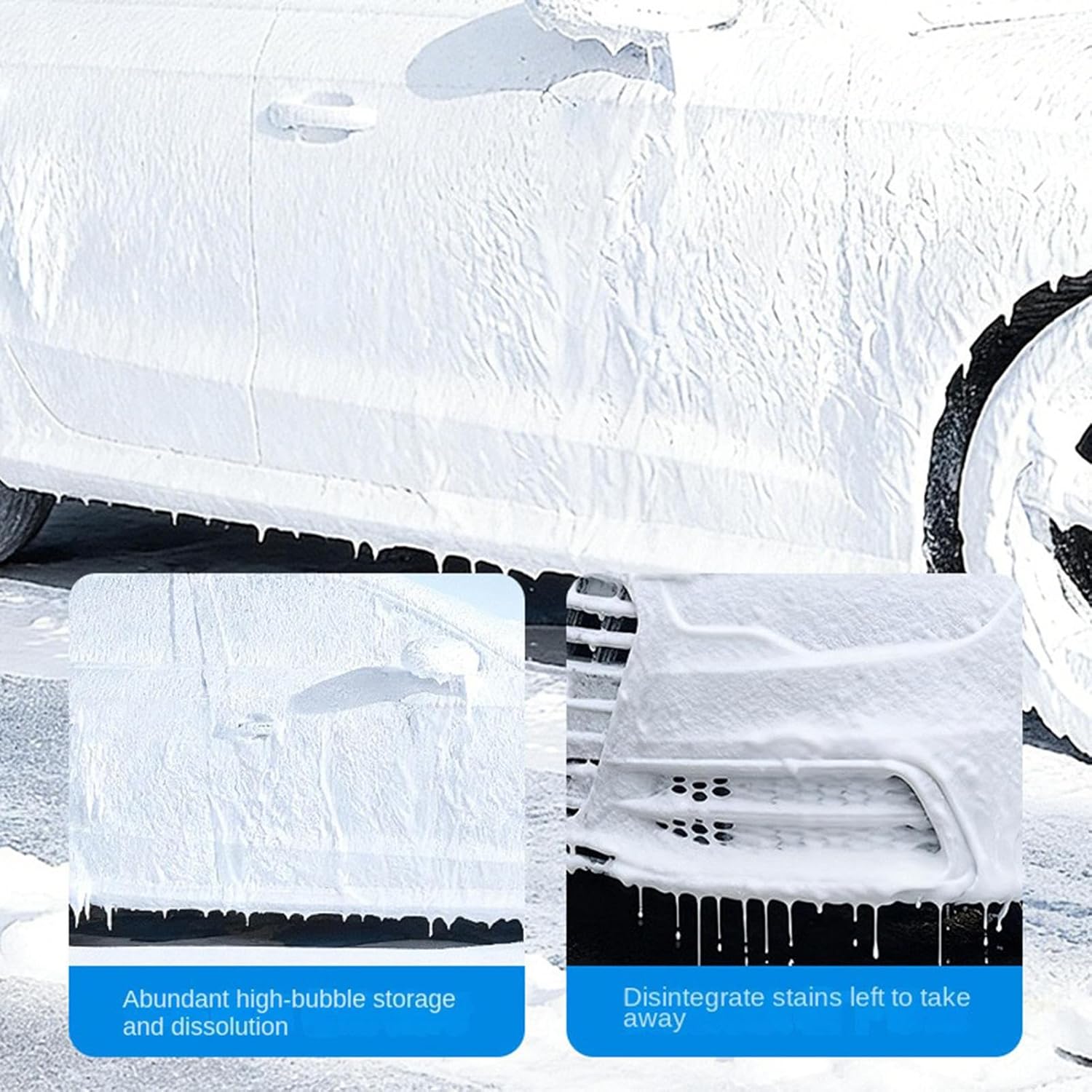 Rechargeable Foam Sprayer – Electric Car Foam Washer, 2L High Pressure Sprayer, Electric Foamer Sprayers, Multi Purpose Tool for Details, Indoor Outdoor Kitchen Garden Use