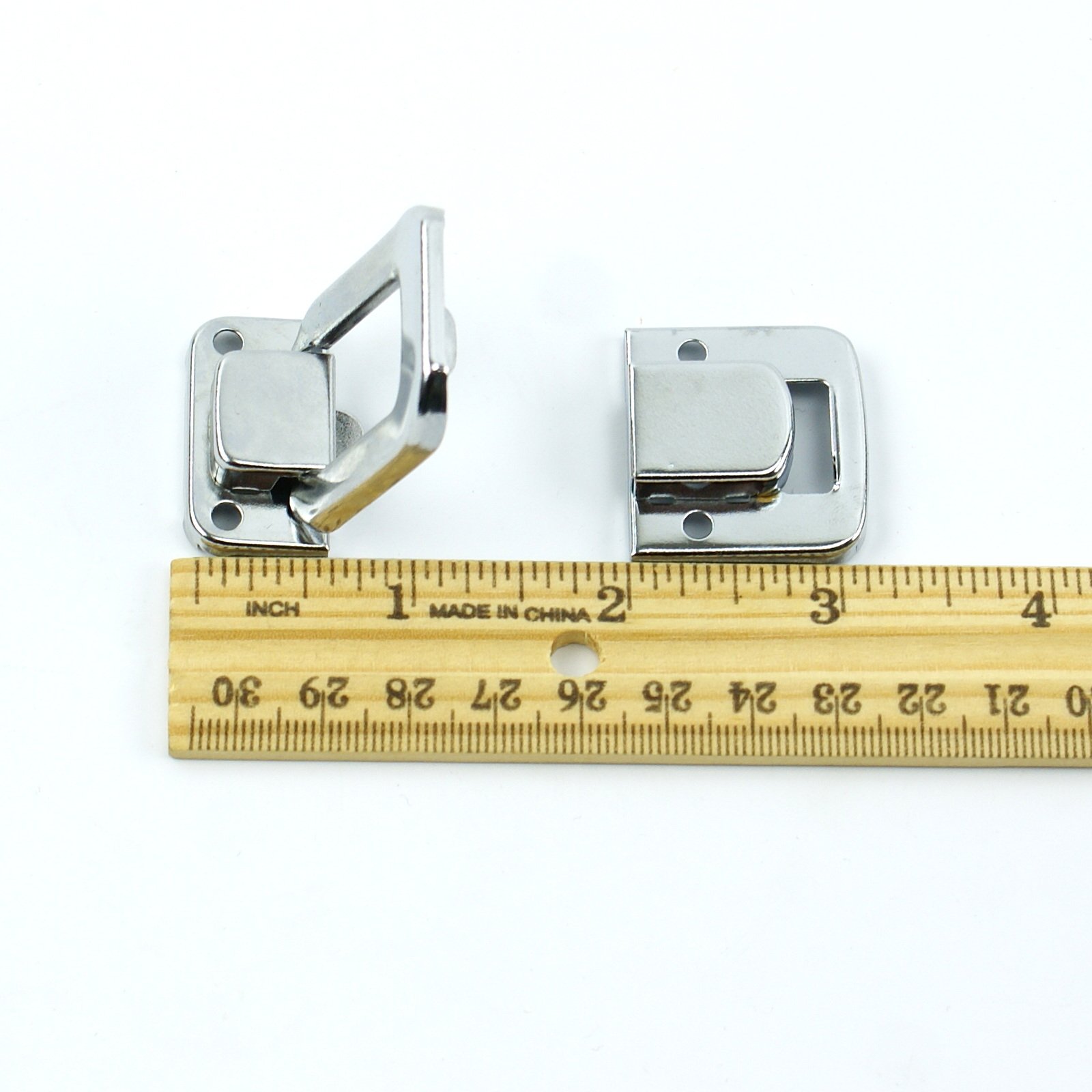 Square Drawbolt Closure Latch for Guitar Case/musical cases 6443A Chrome