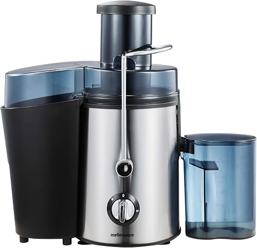 Mellerware Juice Extractor 2 Speed Stainless Steel Brushed 65mm 300W "Liquafresh"