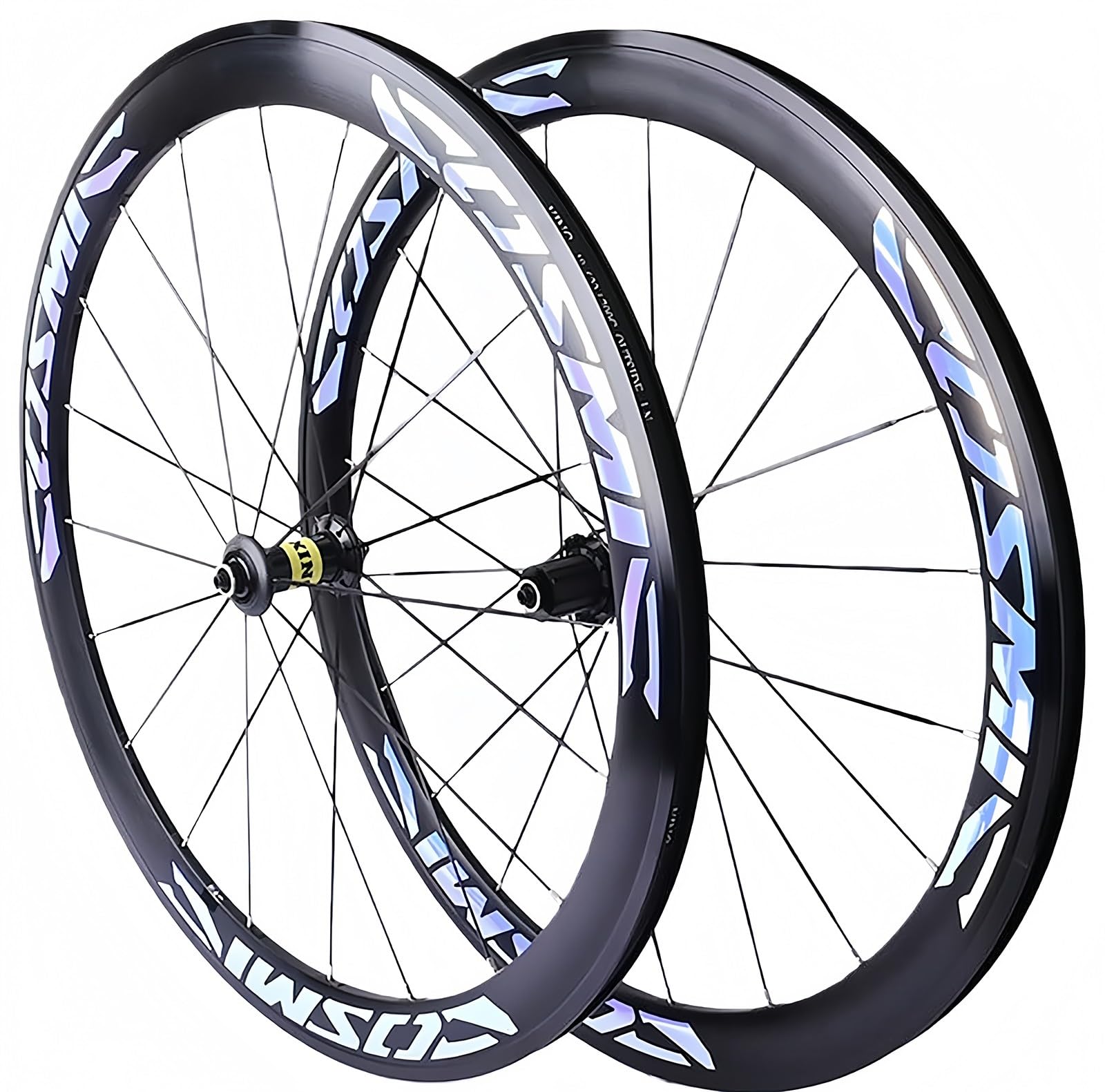 Zestaw kół do roweru szosowego 700C*23C-25C-28C 40/50MM stop aluminium C/V obręcz hamulcowa Quick Release 20H Hub dla 7-11 biegów zestaw kół