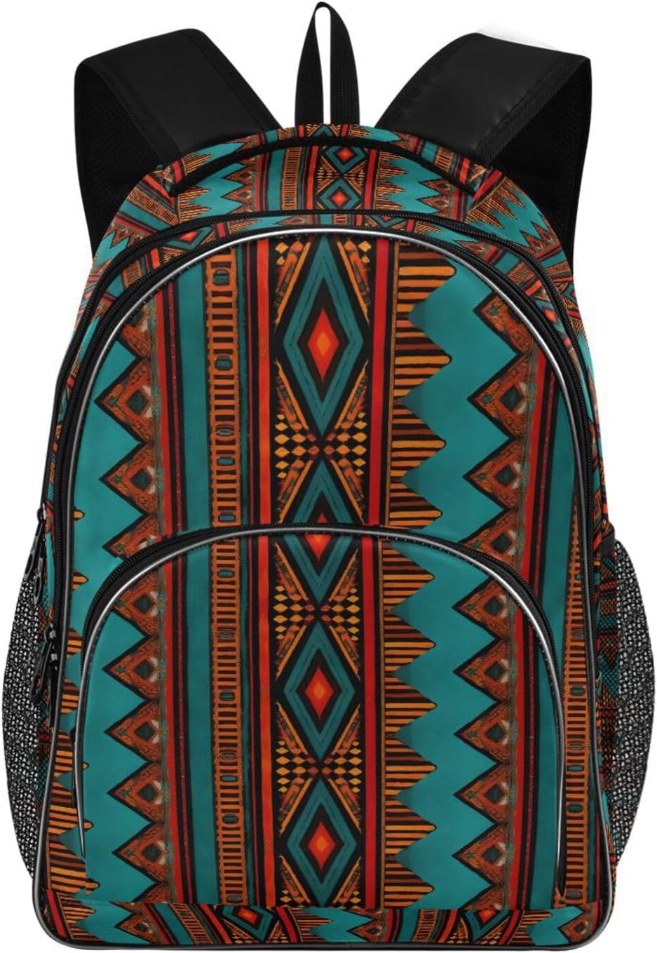 ALAZA Ethnic Aztec Tribal Geometric Backpack Daypack Laptop Work Travel College Bag for Men Women Fits 15.6 Inch Laptop