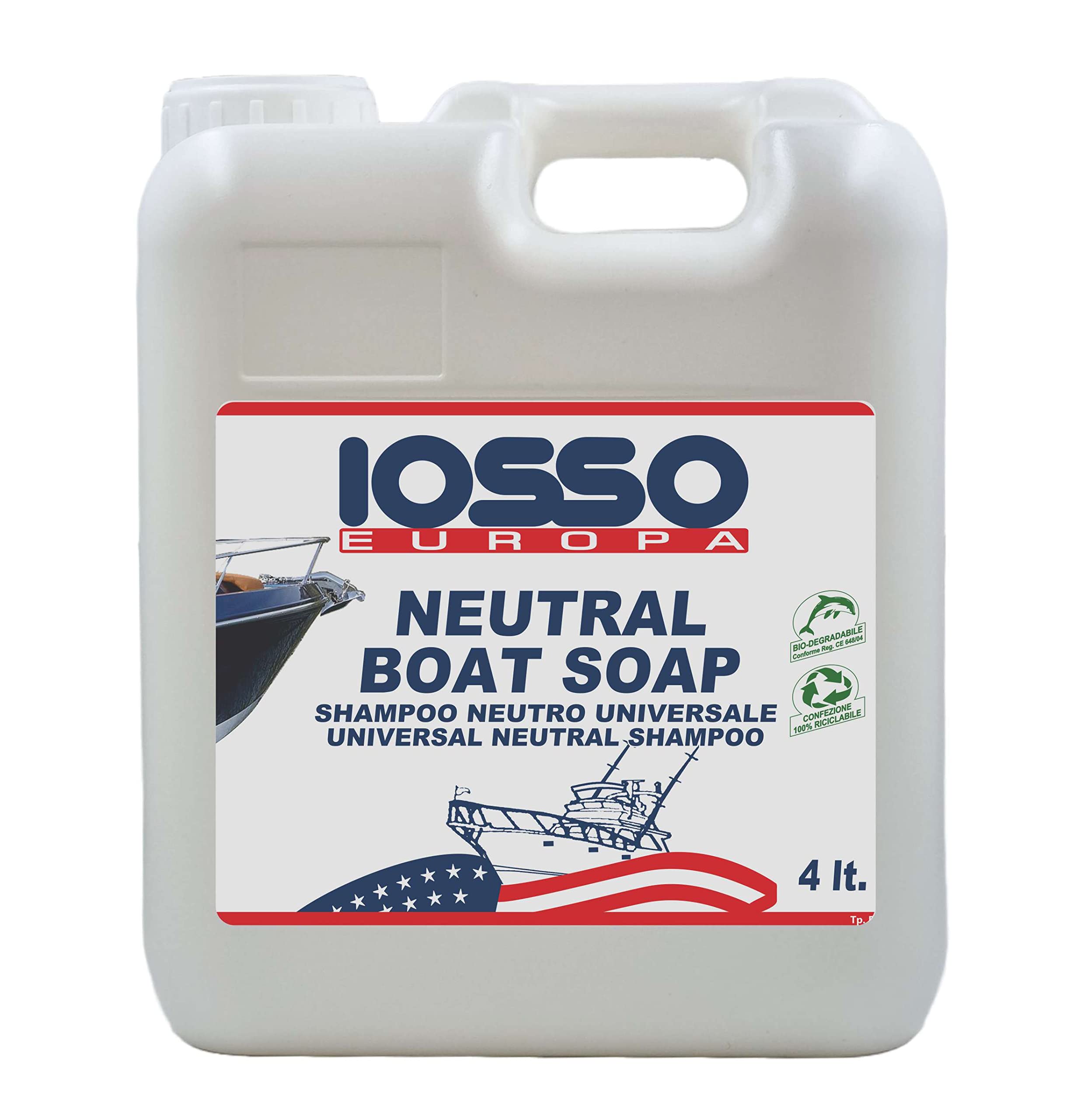 Iosso Europa Neutral Boat Soap conf da 4 Litri