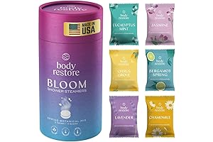Shower Steamers Aromatherapy 6-Pack: Honeymoon Essentials for Relaxation and Romance