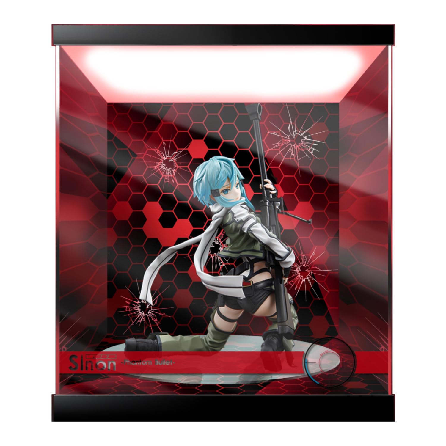 Amazon.co.jp: シノン -GGO- 1/6 KADOKAWA 専用 アクリルケース LED 