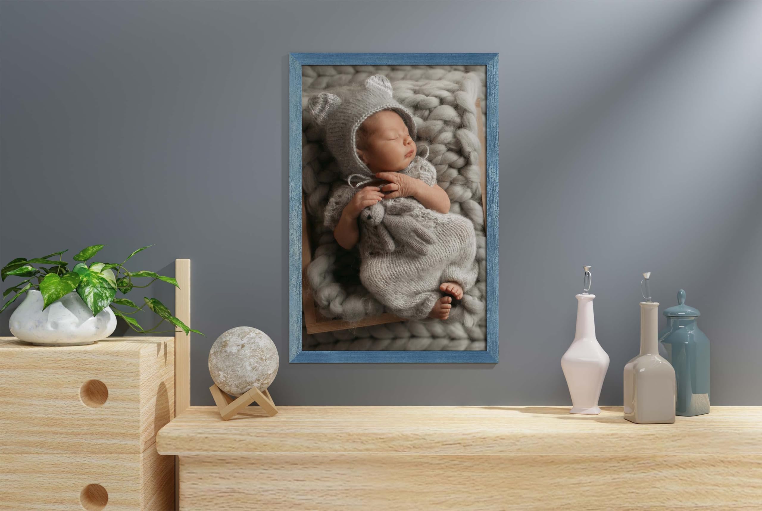 Fotolijst klassiek - 21x30 cm - wit