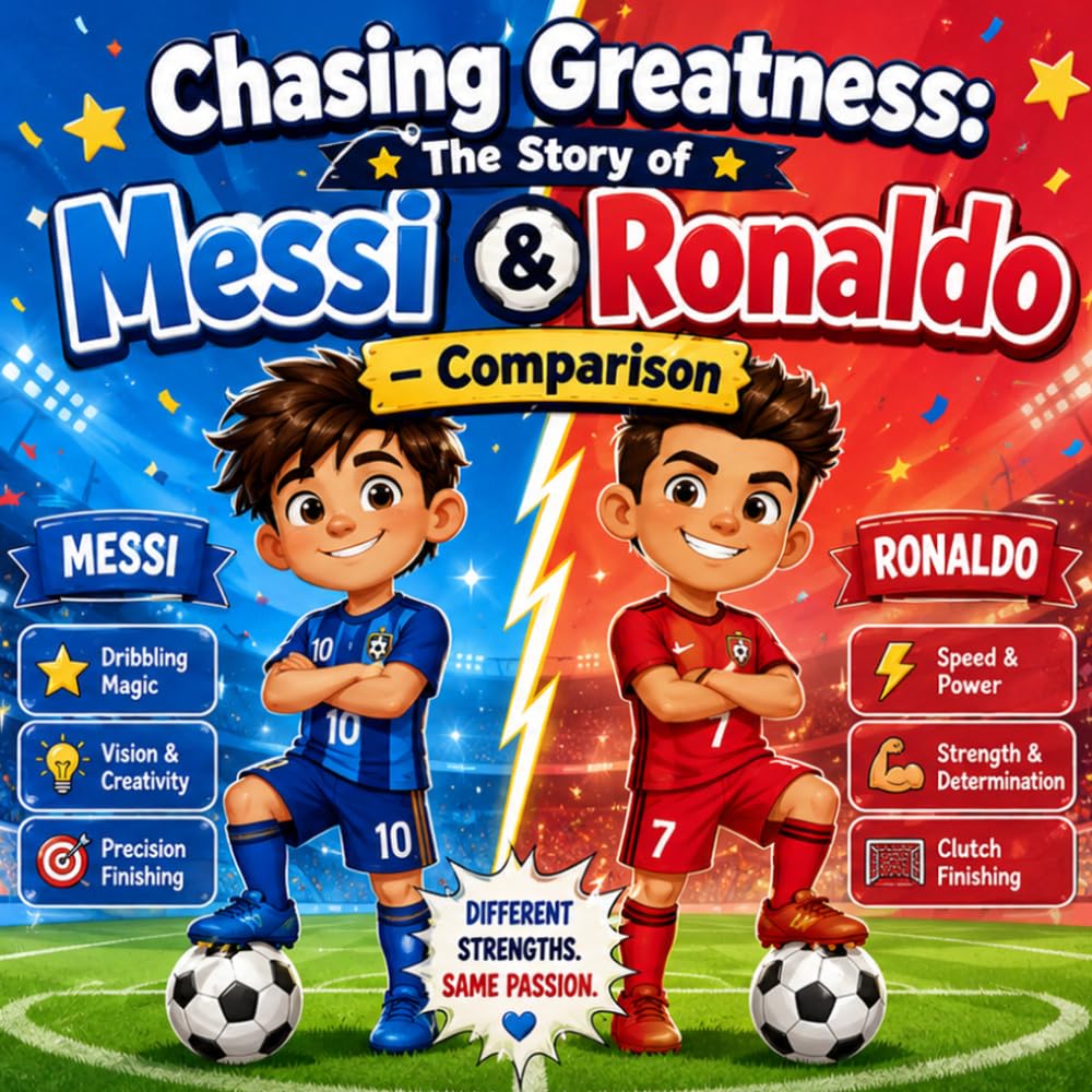 Chasing Greatness: The Story of Messi & Ronaldo - Comparison