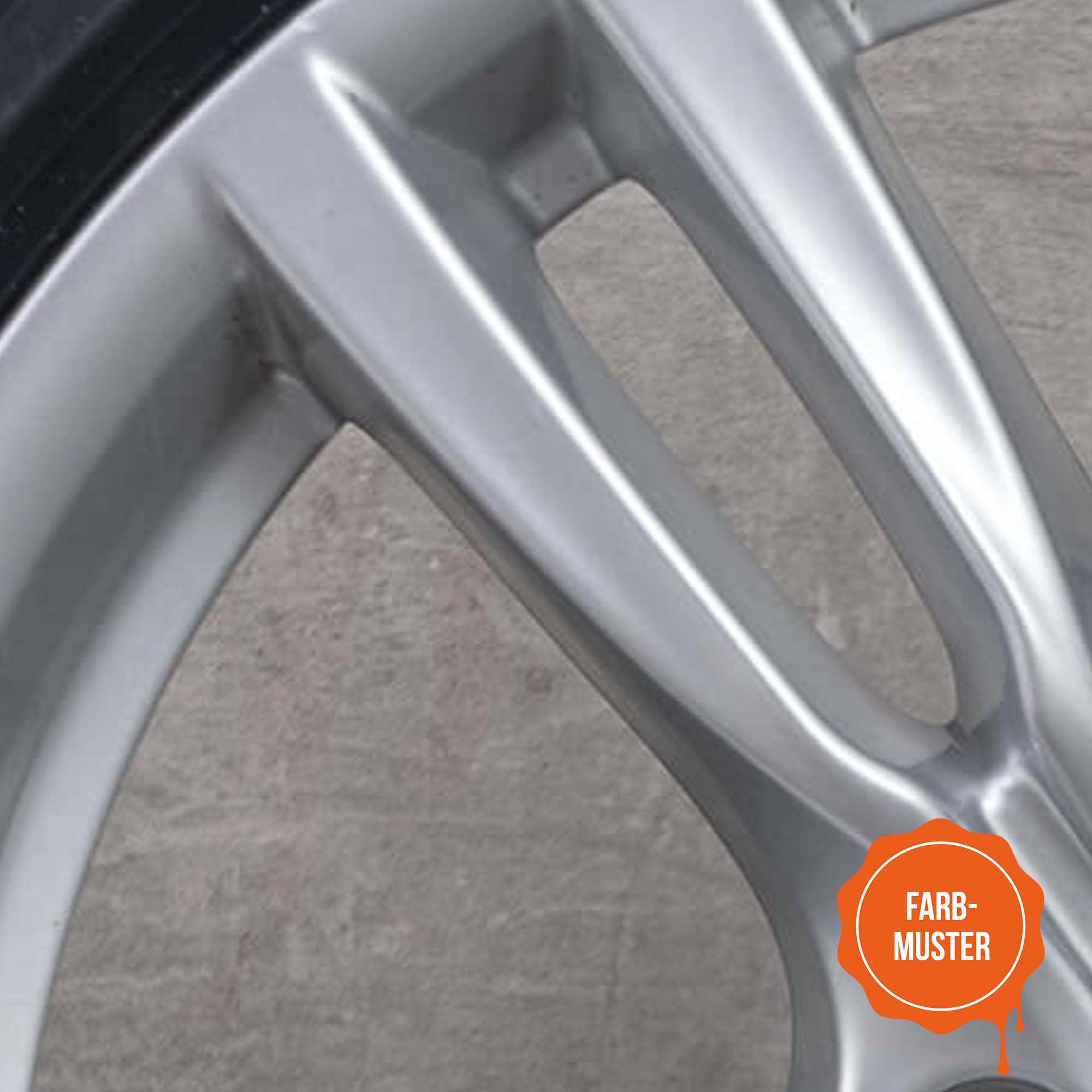 Felgenlack | passend für Farbton BMW dekorsilber II WB20 | High-Solid | 1K Original OEM Felgenlack | Lackdose 1000 ml | für Reparatur- als auch Komplettlackierung