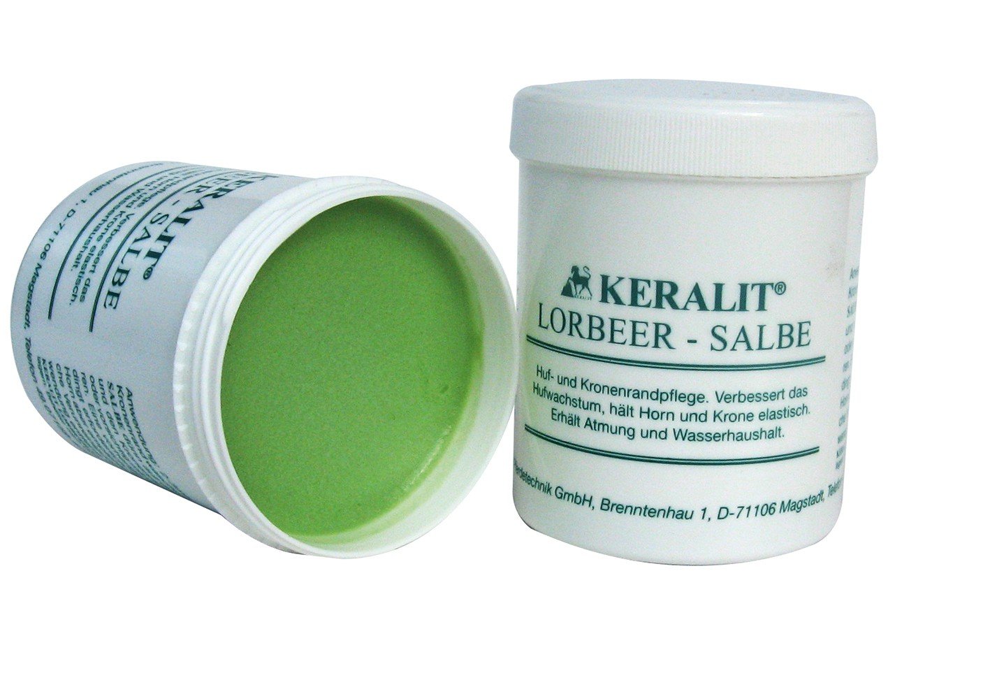 Keralit Hufpflegesalbe - Doppelpack - 2 x 300 ml Dose für Pferd, Unisex, Tier, Hufpflege, Salbe, 453,592 Gramm