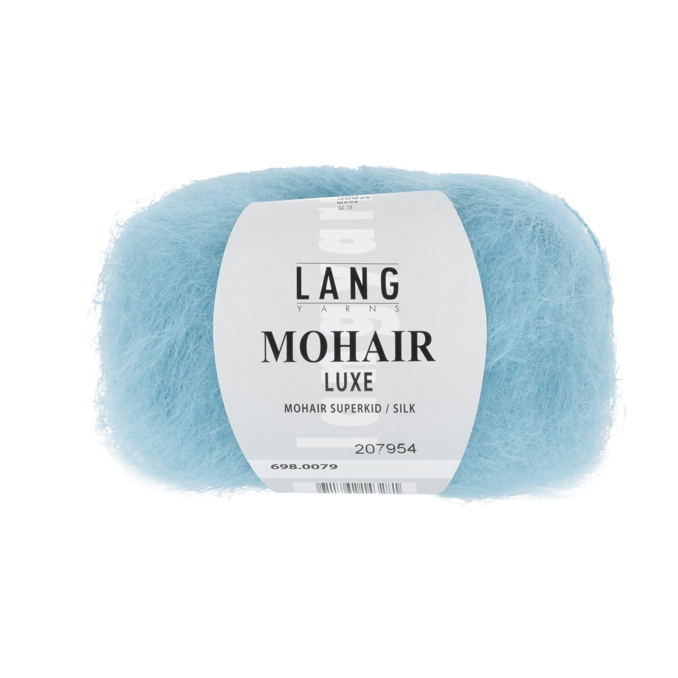 Lang Yarns Häkel- & Strickgarn Lang Yarns Mohair Luxe 79, LL 175m/25g, Nadelstärke 3-3,5