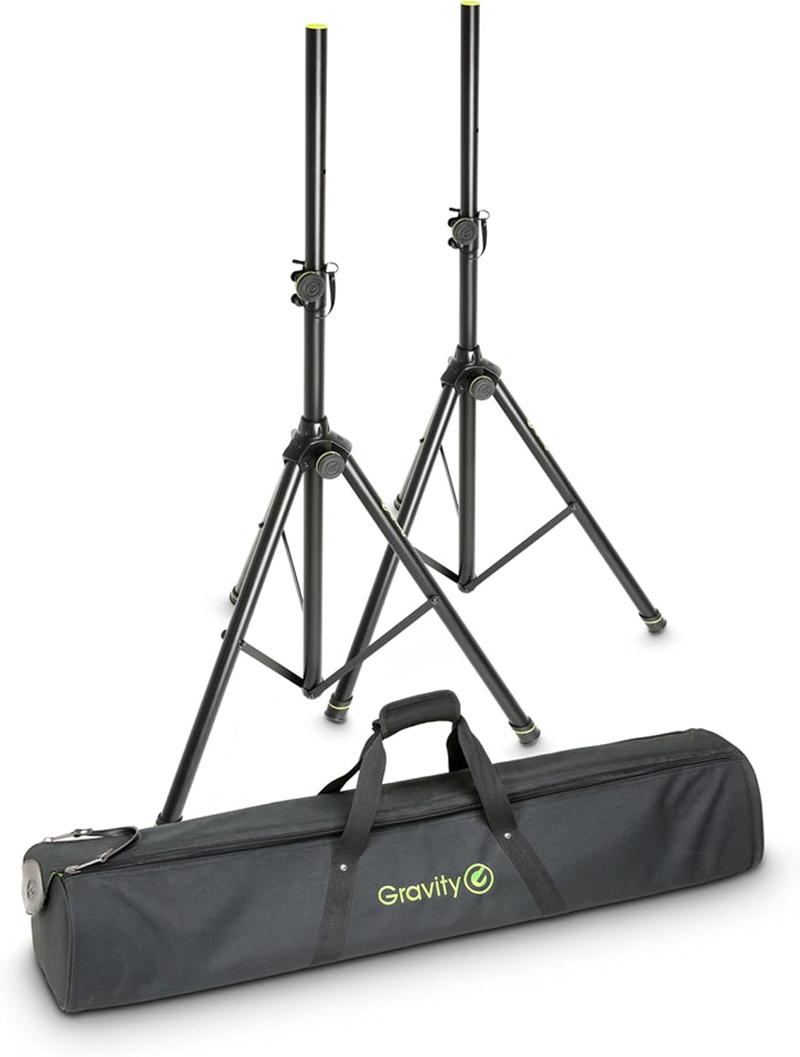 Gravity SS 5211 B Set 1-Set of 2 Speaker Stands with Bag (GSS5211BSET1)