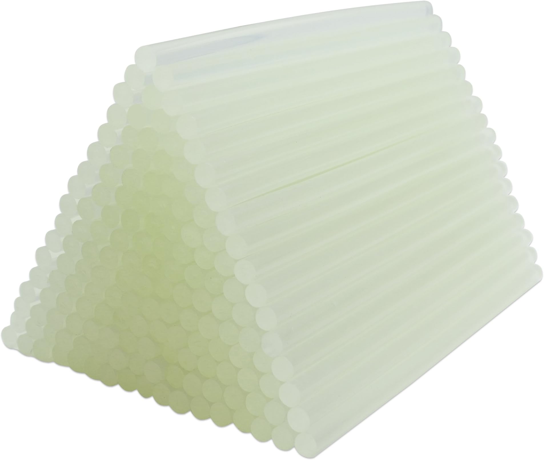 Raintwo120pcs Glue Sticks 7 mm x 150 mm Transparent Hot Melt Gun Sticks for Hot Melt Glue Gun