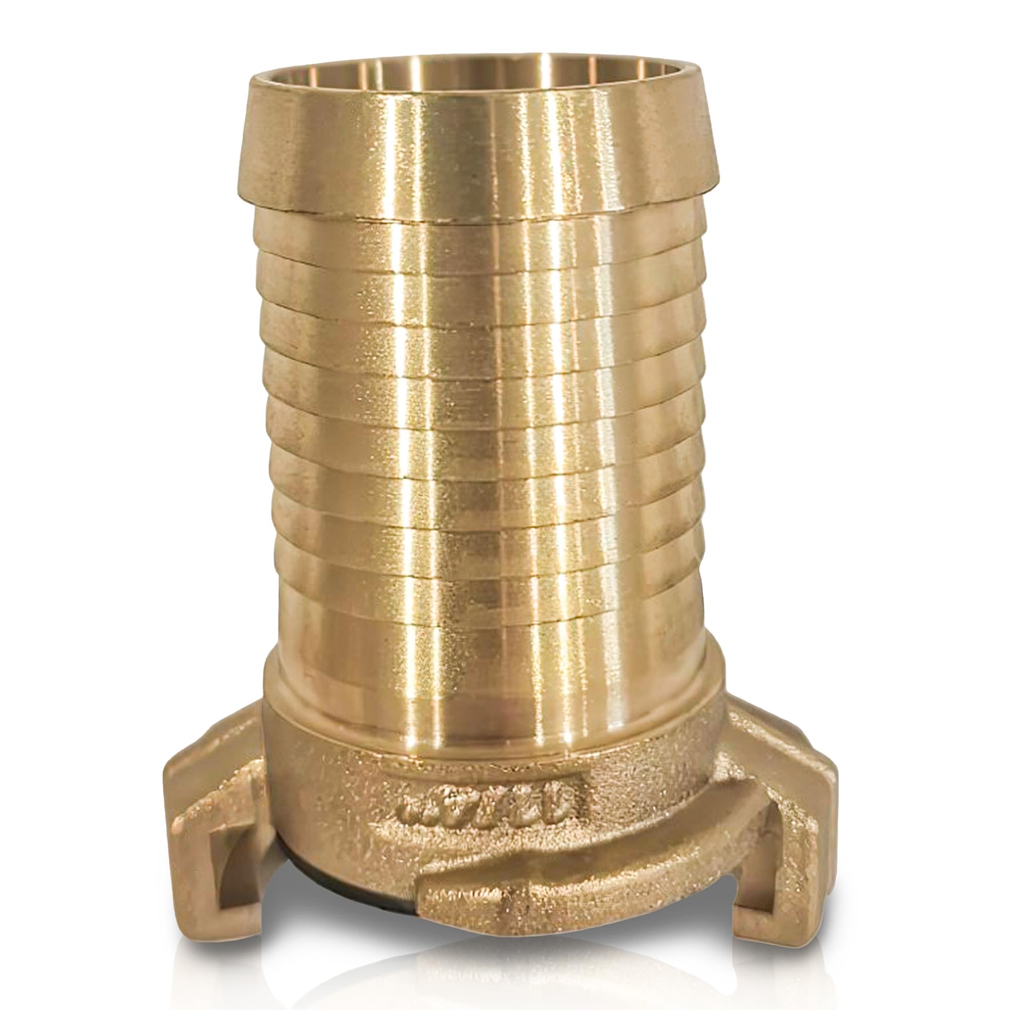 PipeSan Geka-System Brass Quick Coupling 1 1/4" (DN32) - Female BSP Thread, Gold, 1 1/4″ - Quick Coupling (DN32)