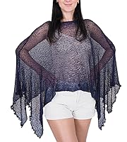 Algopix Similar Product 4 - Ikat Ladies Crochet Lace Fish Net