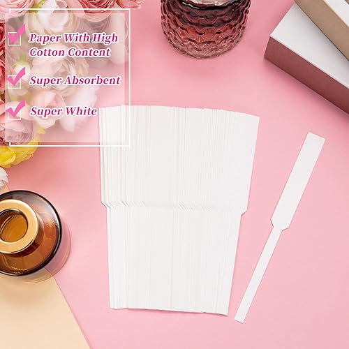 Miniatura 5 de 600 tiras de prueba de perfume, tiras de papel de fragancia, tira blanca para difusor de aromaterapia, pruebas de aromas