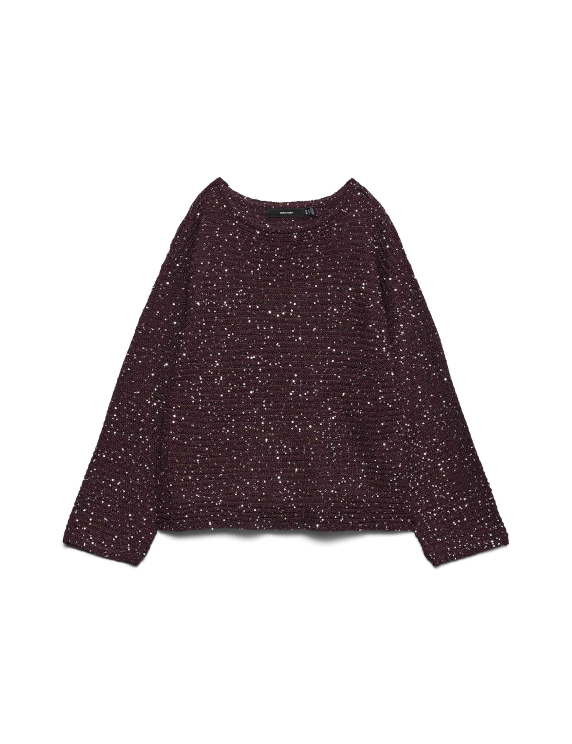 VERO MODA Damen Vmleilani Stitch Ls Boatneck Pullover