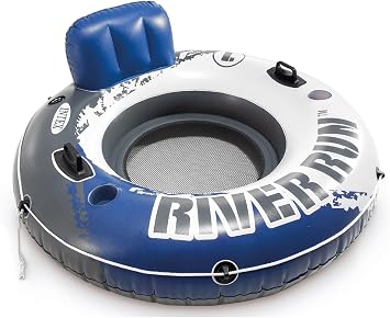 Intex River Run I Sport Lounge, Inflatable Water Float, 53" Diameter