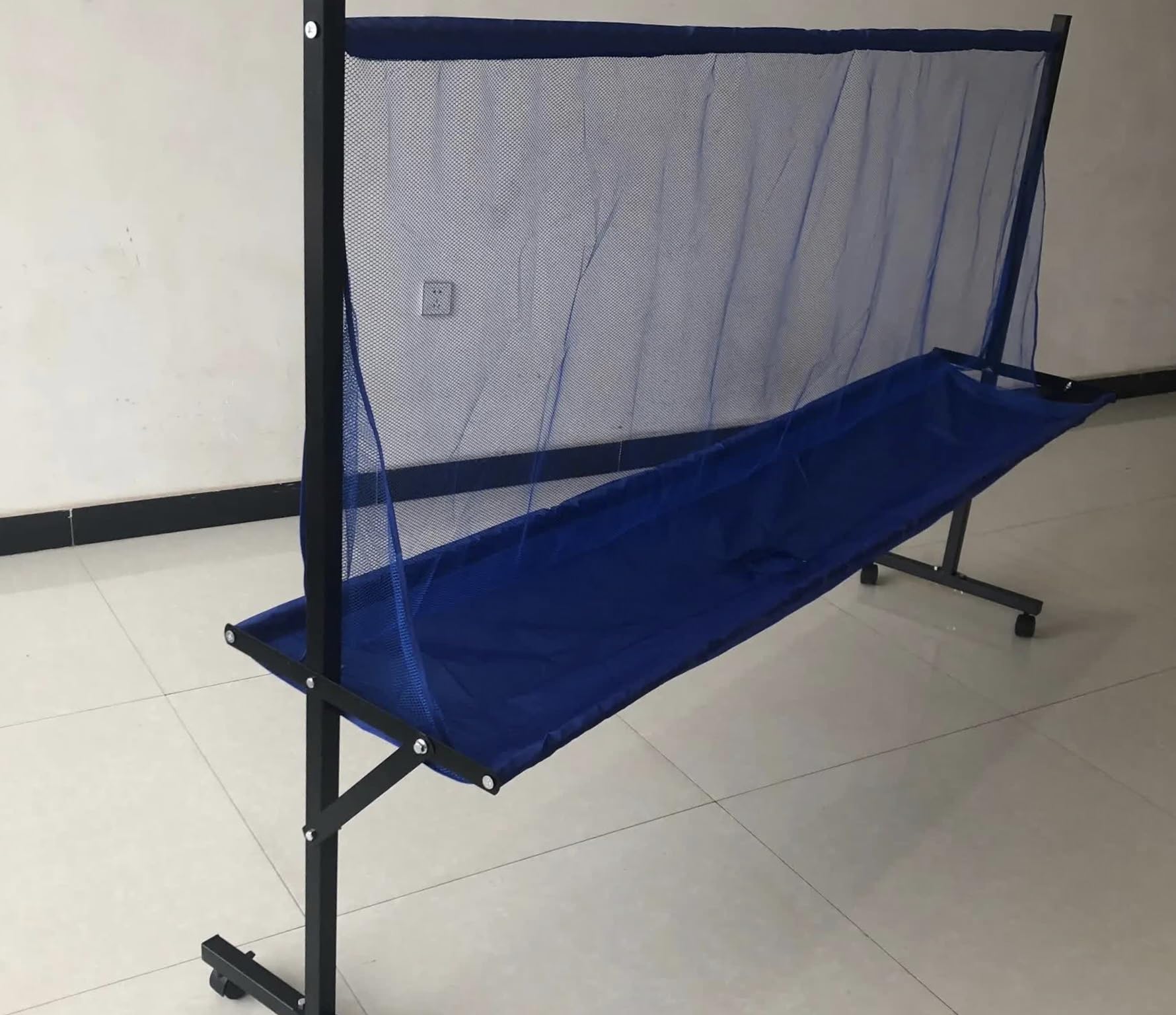 Rete di cattura for robot da ping pong alta 55 pollici, strumento di allenamento for adulti e bambini for esercizi con più palline, attrezzatura for la raccolta del riciclo di ping pong for la pratica