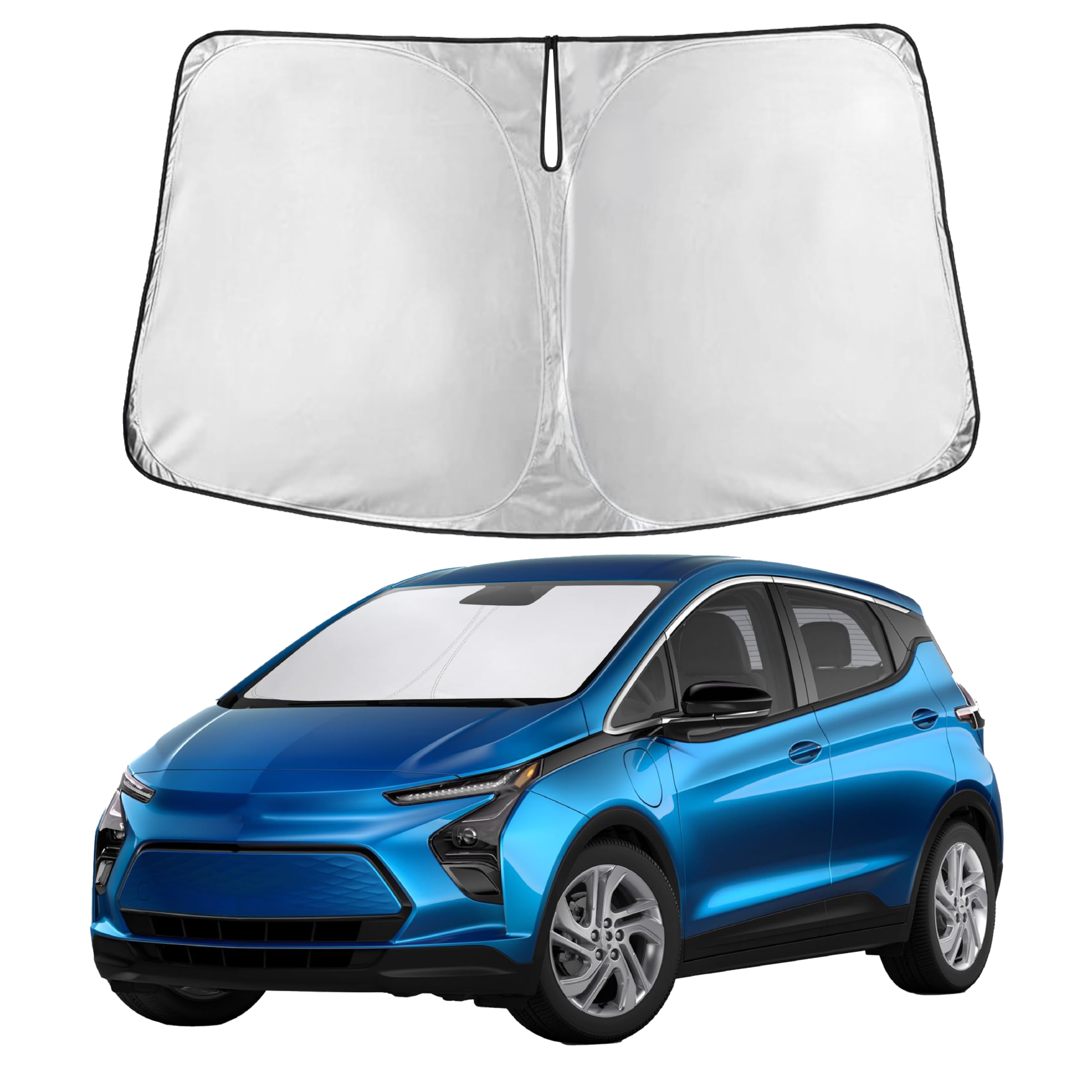 EcoNour Windshield Sunshade Compatible for Chevrolet Bolt 2017-2024 2025