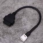 OBD 4 Pin Diagnostic Cable, Universal OBD2 Motorcycle Scanner Adapter, Full Diagnostic Cable for Bike ATV