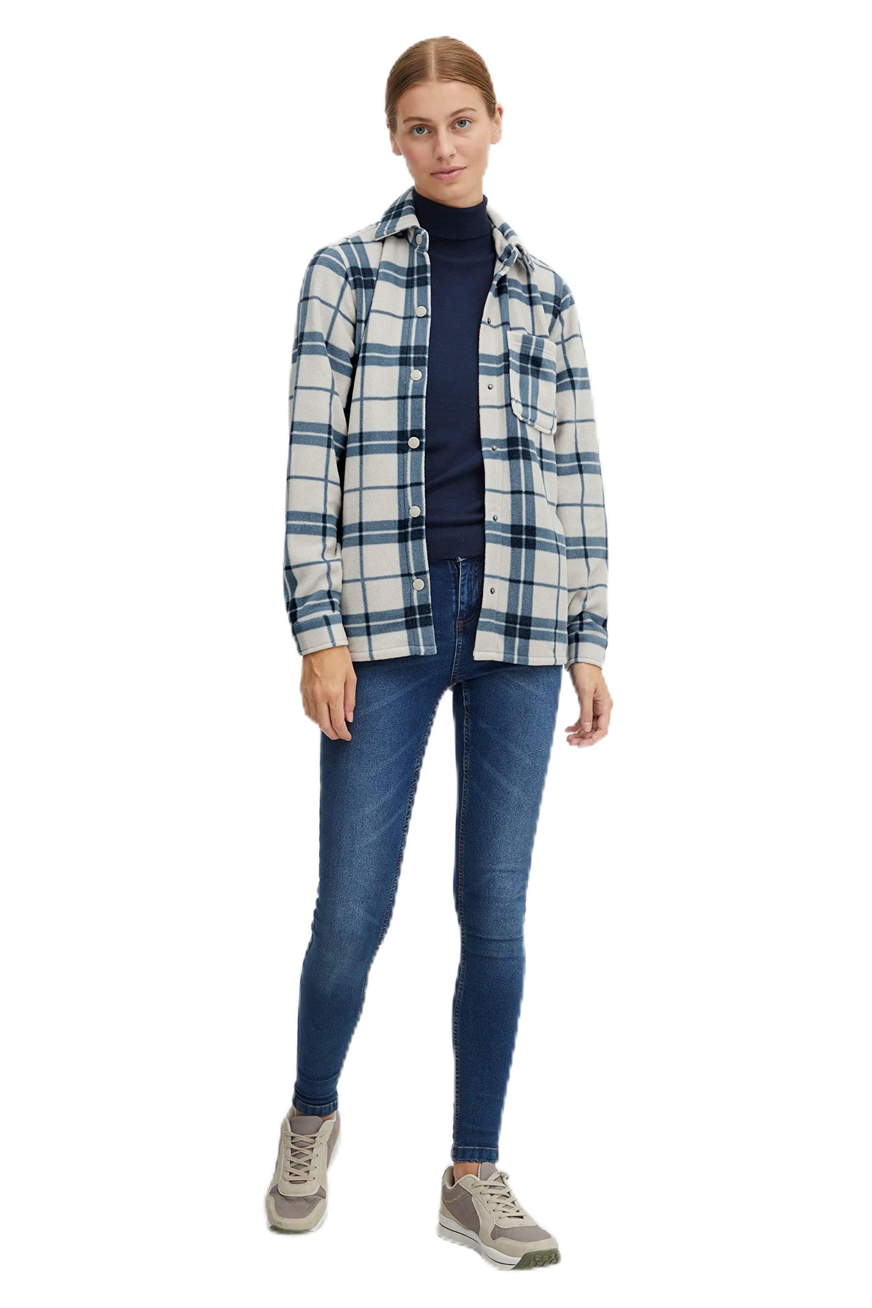 OXMO OXChia Damen Fleecejacke Jacke Übergangsjacke