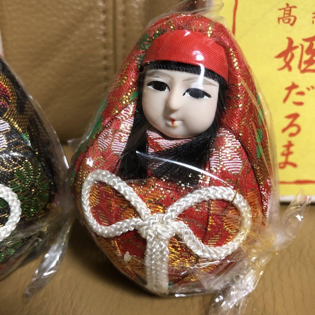 Amazon.co.jp: 姫だるま錦だるま セット 京都 木村桜士堂 京都