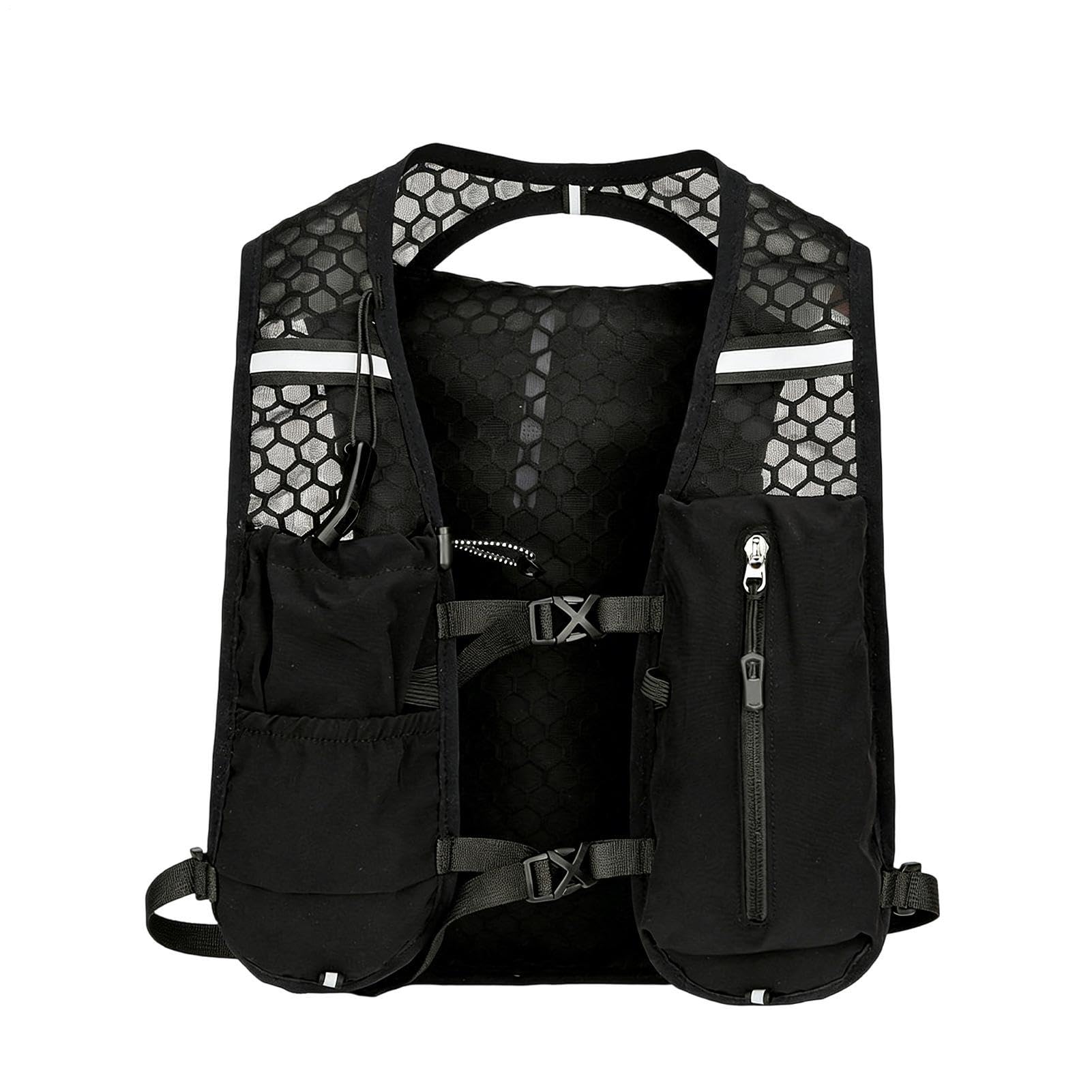 Chaleco Ligero para Correr Impermeable Evita Sudor y Lluvia 8
