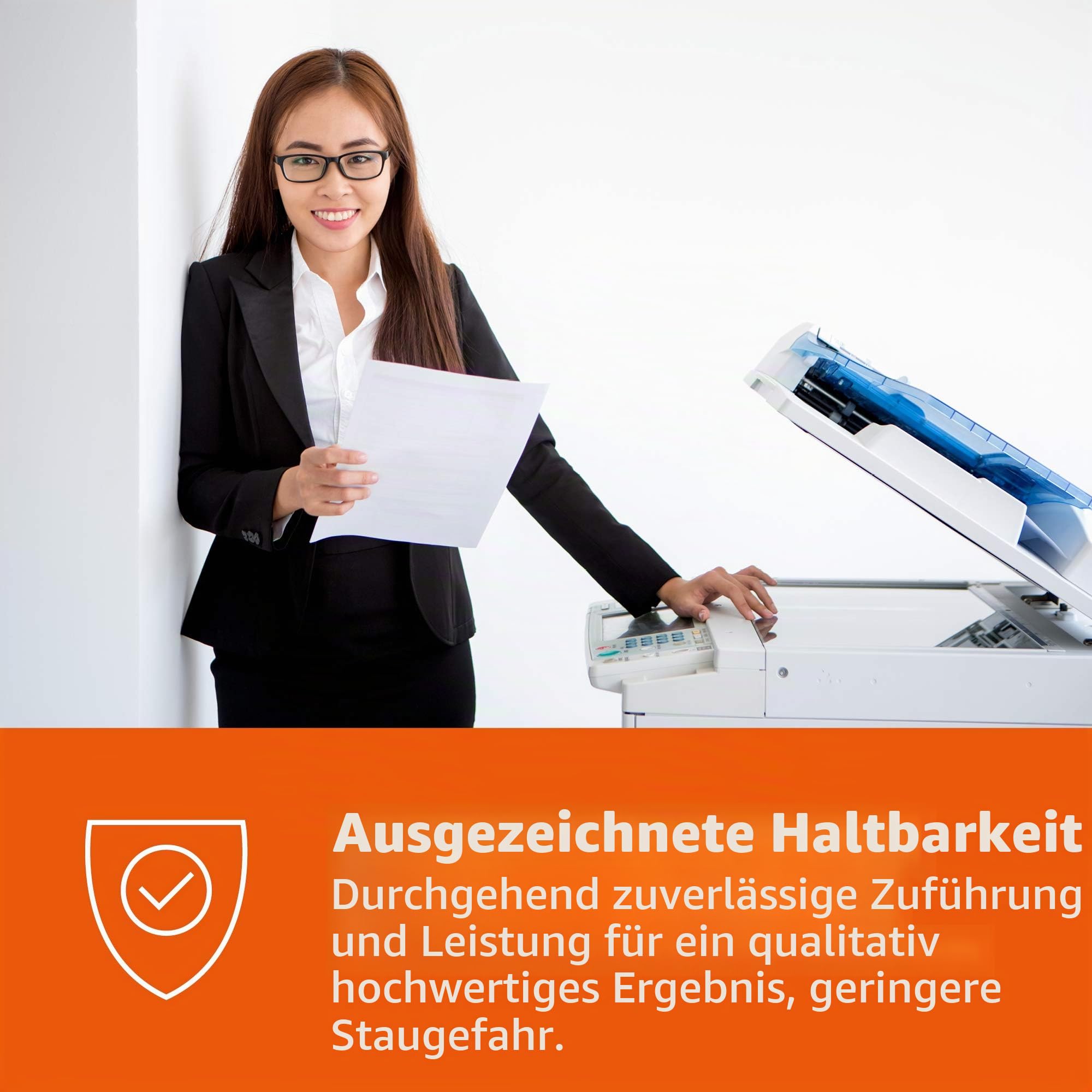 HP Premium Druckerpapier CHP 852-90 g, DIN-A4, 2.500 Blatt (5x500), weiß, Extraglatt