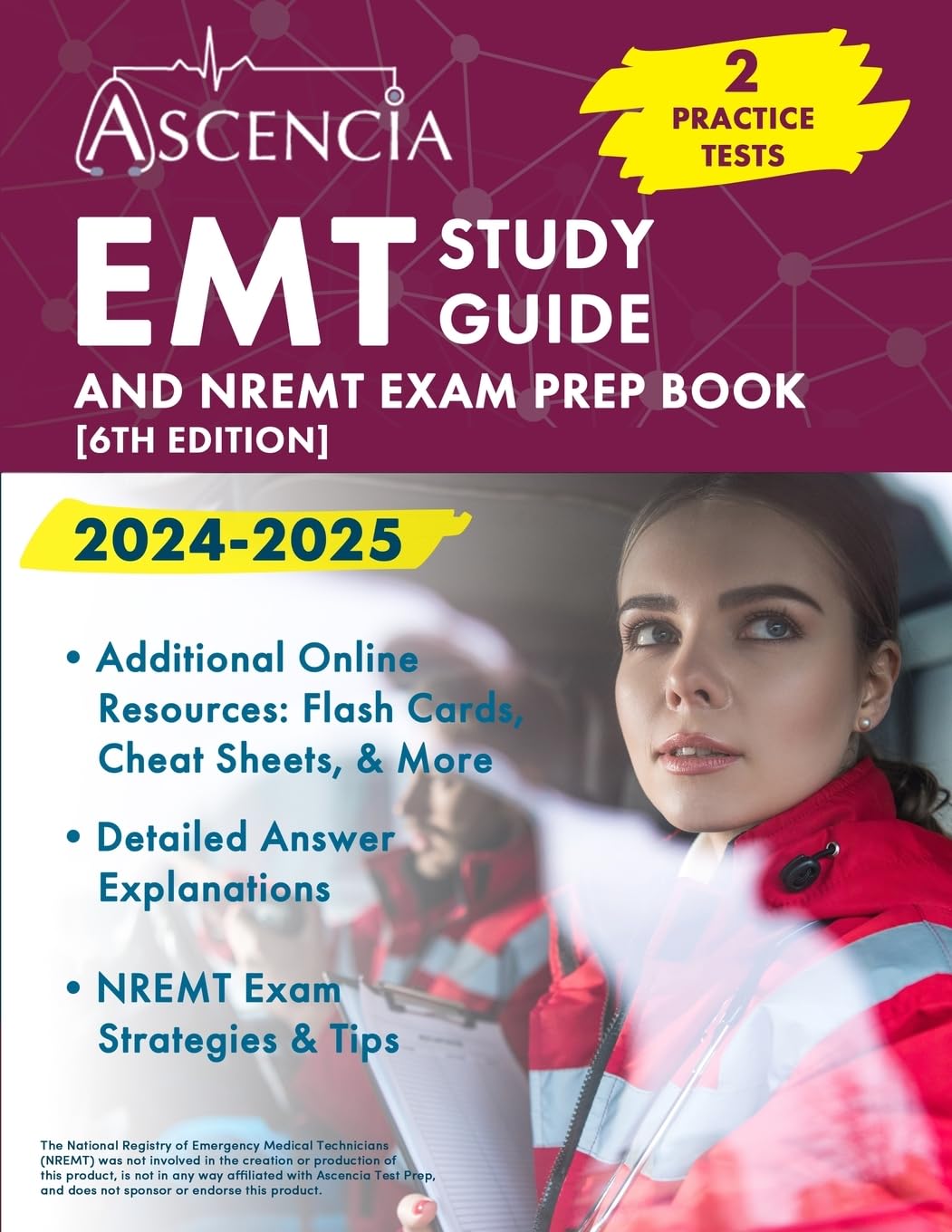 Buy EMT Study Guide 20242025 2 Practice Tests and NREMT Exam Prep