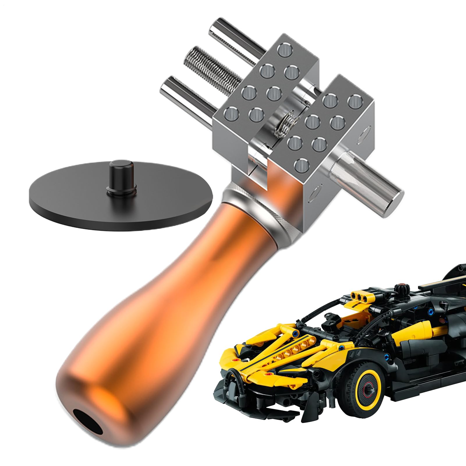Mini - Morsetto da tavolo per modellismo, postazione di lavoro portatile | con regolabile, ideale per attività di precisione, perfetta per modellismo, creazione di gioielli, lavorazione del legno